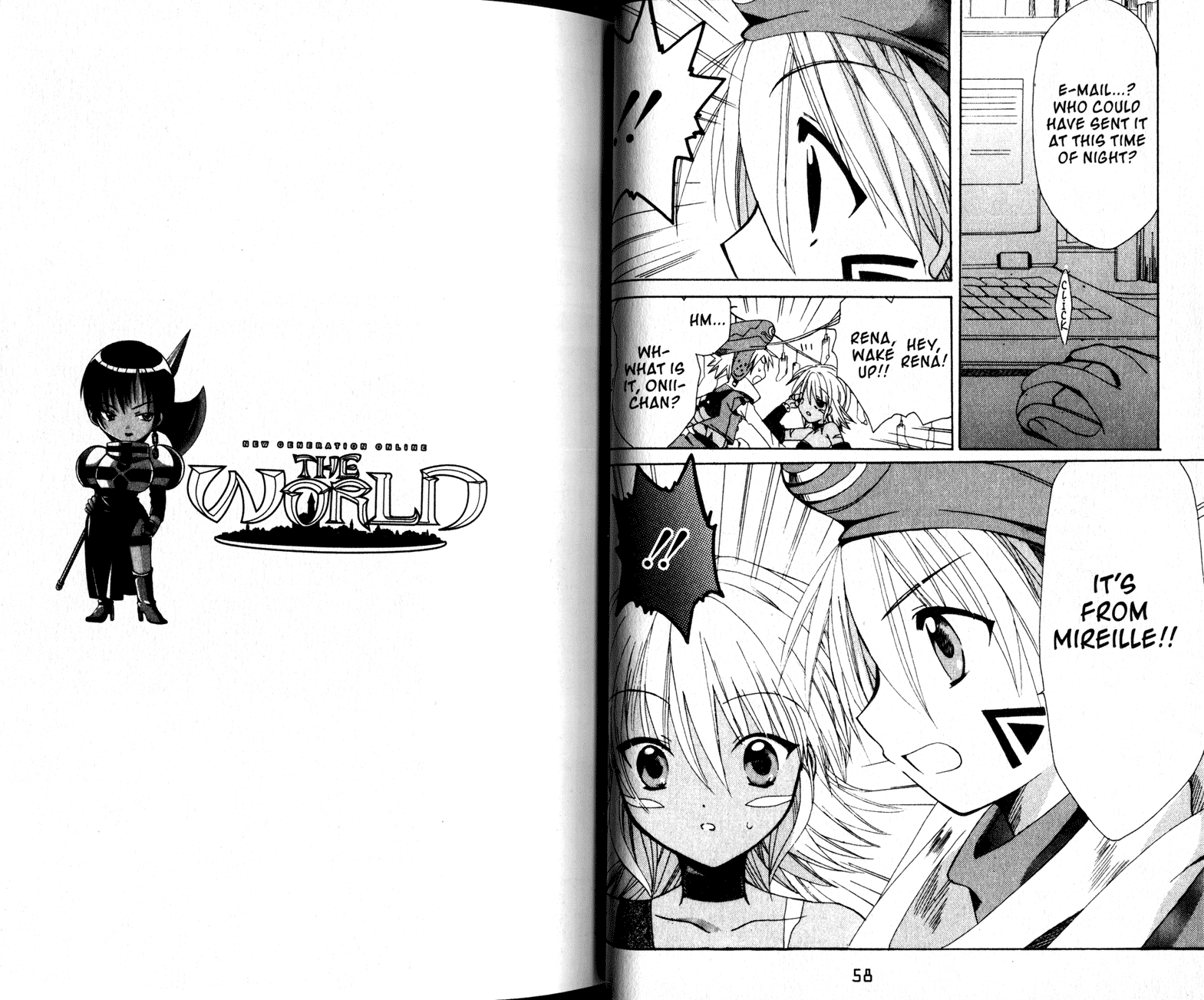 .hack//Tasogare no Udewa Densetsu Chapter 14 page 13 - Chapter 14: Separation and Encounter
