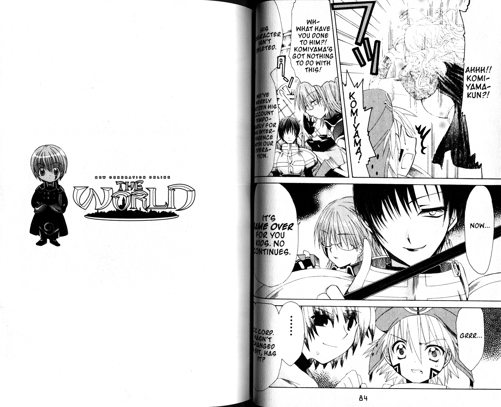 .hack//Tasogare no Udewa Densetsu Chapter 15 page 13 - Chapter 15: Sacred Zone: The Hidden and Forbidden Area