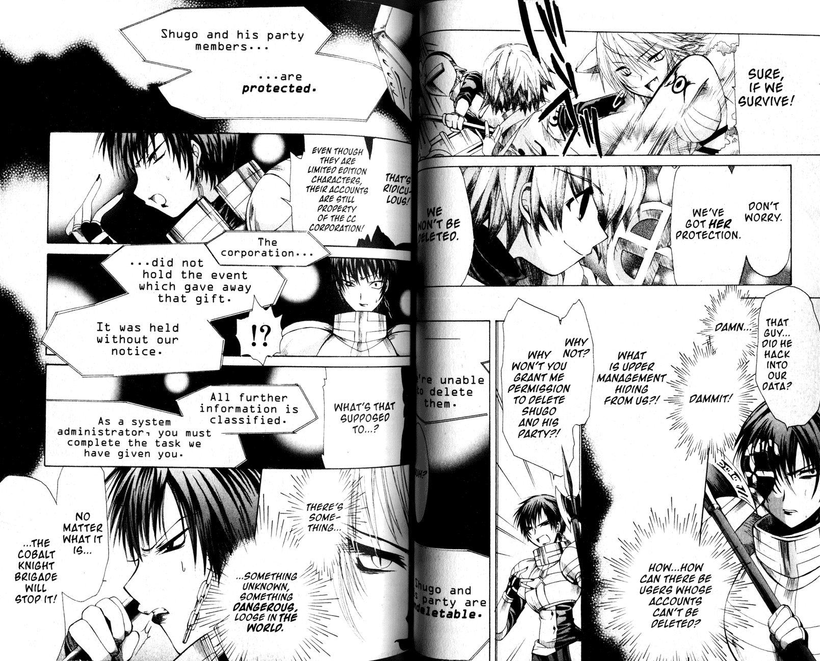 .hack//Tasogare no Udewa Densetsu Chapter 16 page 5 - Chapter 16: Spear Through the Heart
