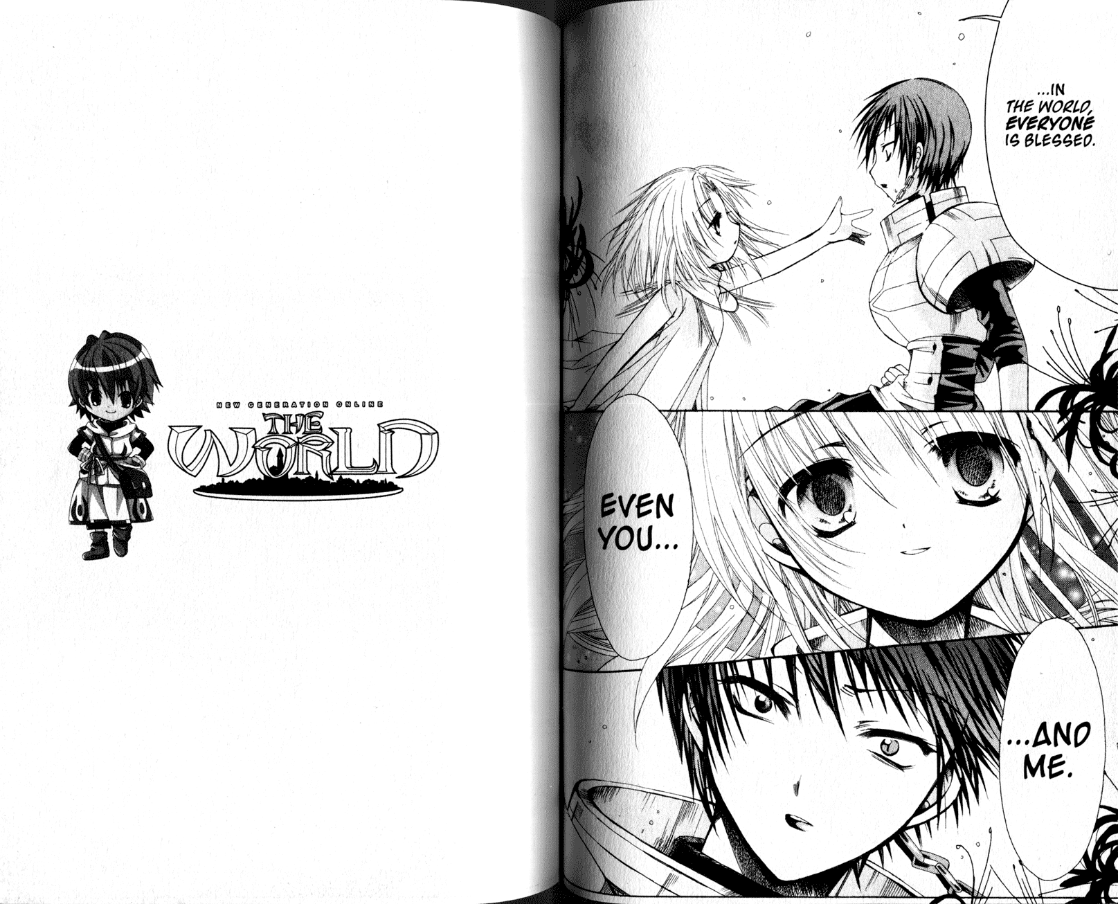 .hack//Tasogare no Udewa Densetsu Chapter 17 page 9 - Chapter 17: That Time... pt.1