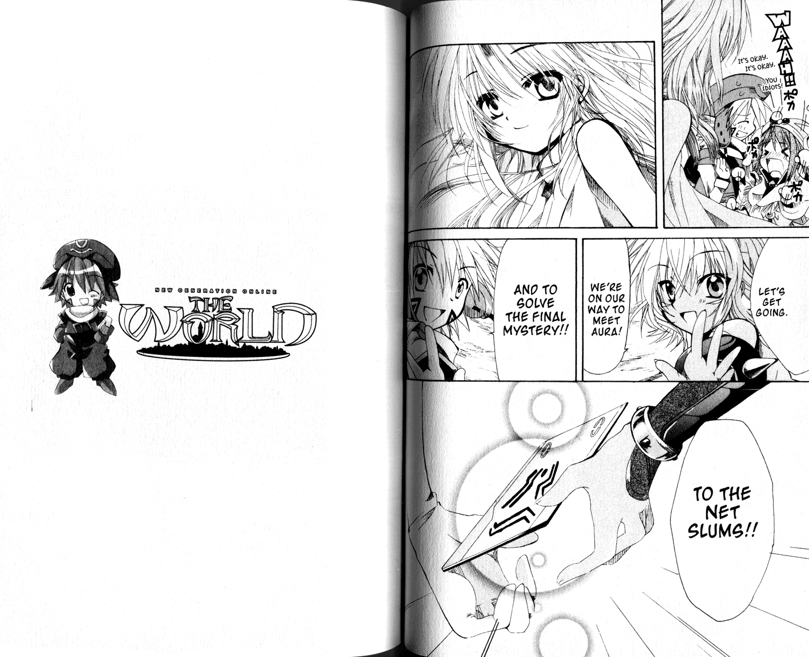 .hack//Tasogare no Udewa Densetsu Chapter 18 page 13 - Chapter 18: That Time... pt.2