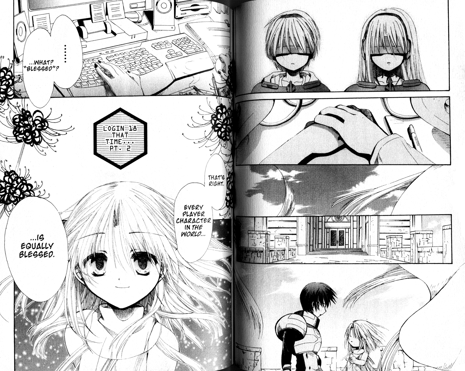 .hack//Tasogare no Udewa Densetsu Chapter 18 page 2 - Chapter 18: That Time... pt.2
