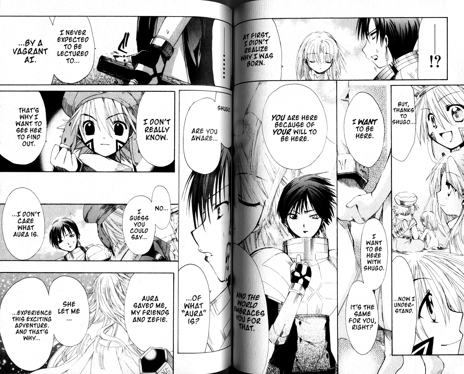 .hack//Tasogare no Udewa Densetsu Chapter 18 page 3 - Chapter 18: That Time... pt.2