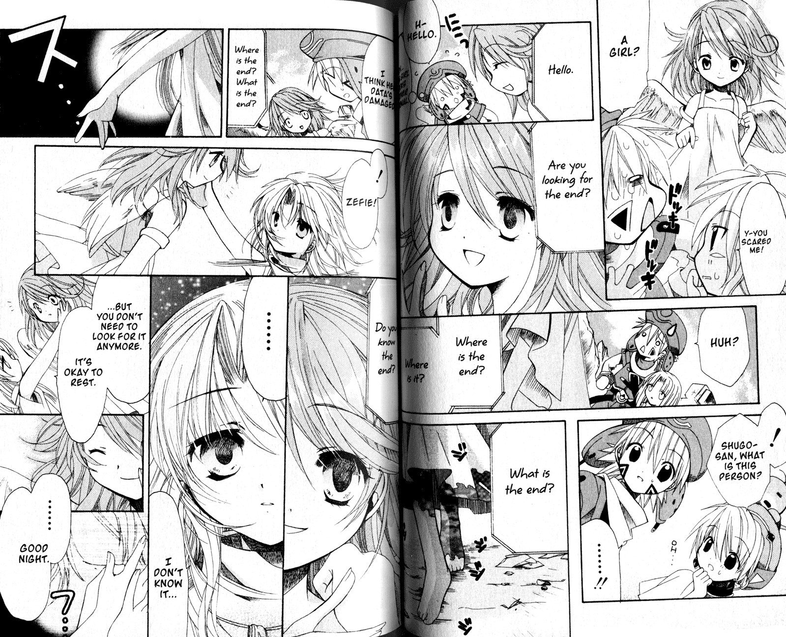 .hack//Tasogare no Udewa Densetsu Chapter 19 page 4 - Chapter 19: The Net Slums