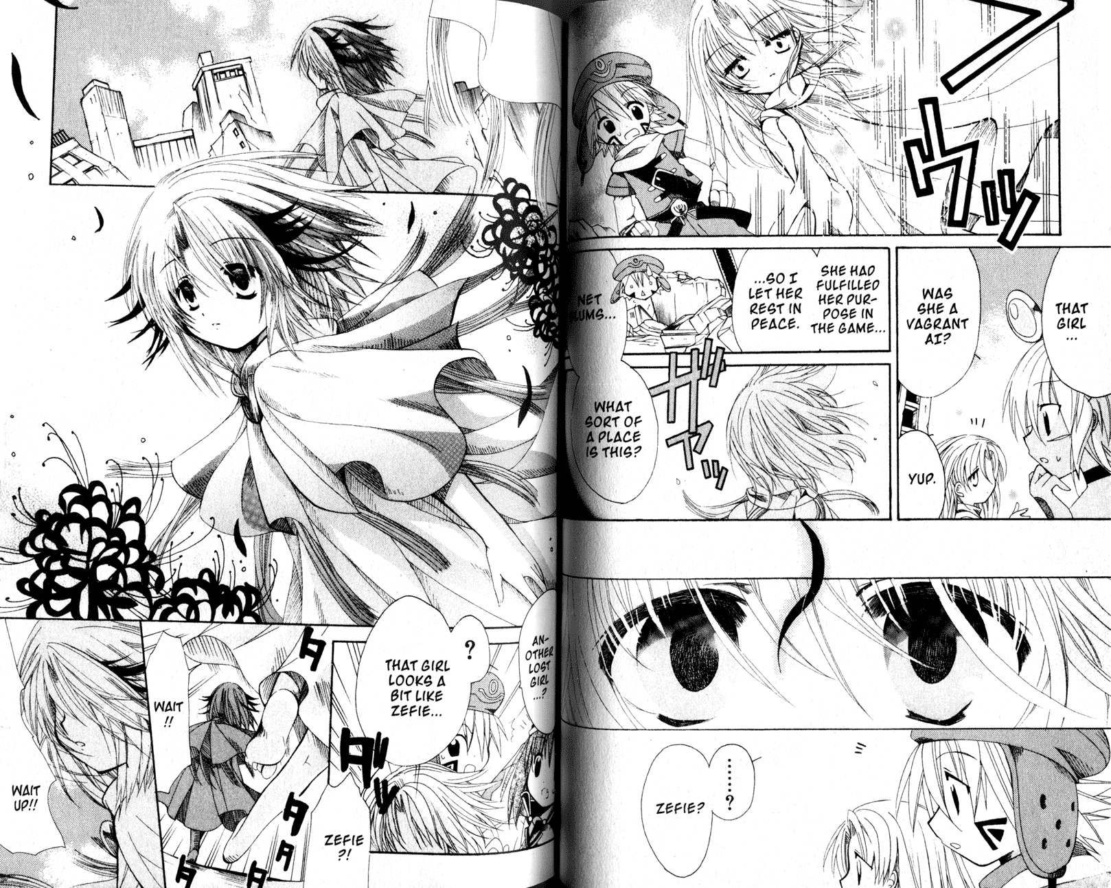 .hack//Tasogare no Udewa Densetsu Chapter 19 page 5 - Chapter 19: The Net Slums
