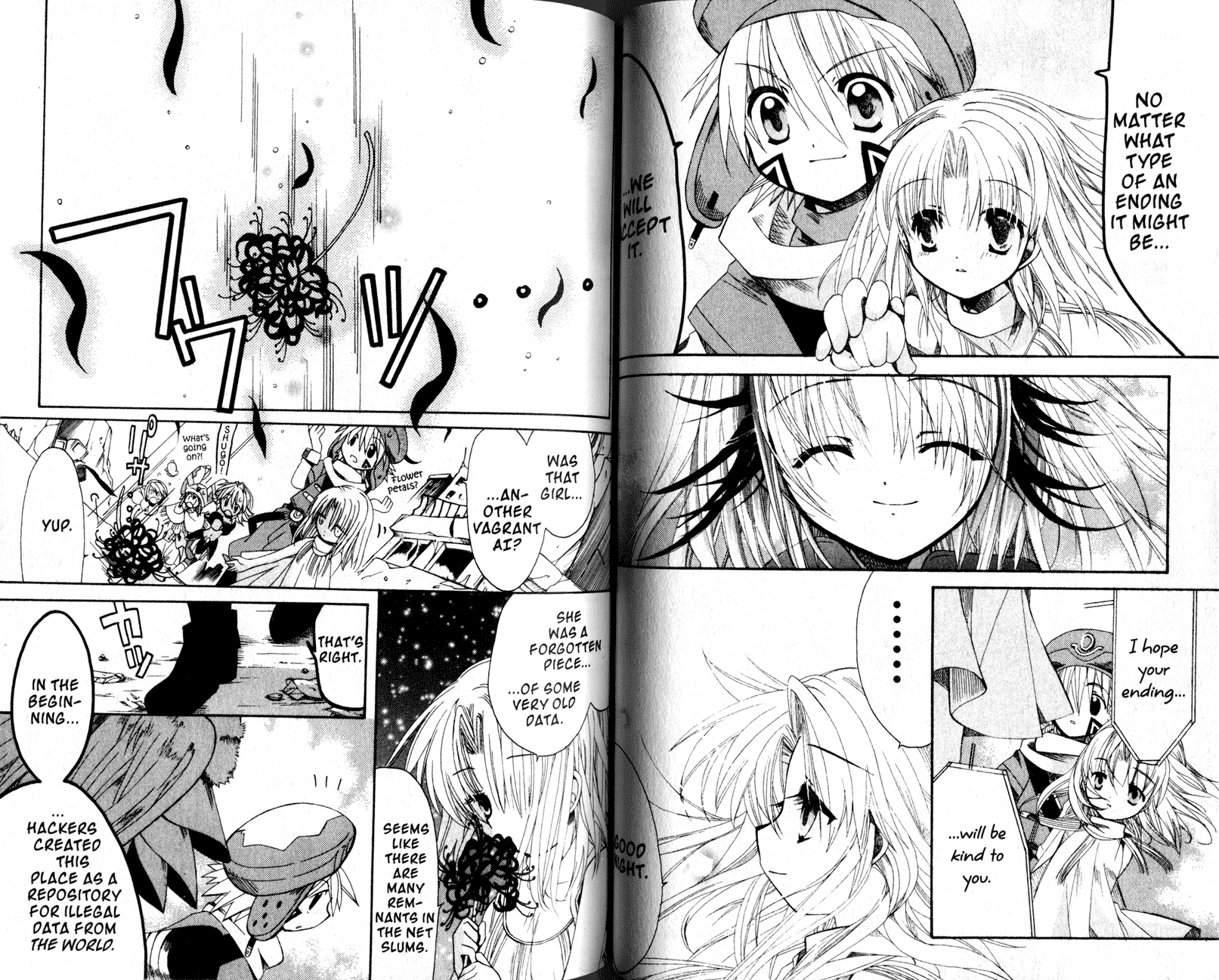 .hack//Tasogare no Udewa Densetsu Chapter 19 page 7 - Chapter 19: The Net Slums