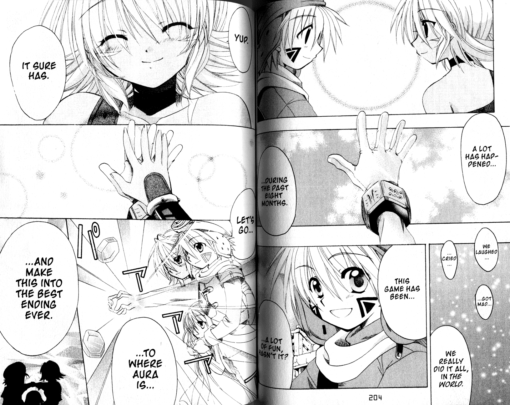 .hack//Tasogare no Udewa Densetsu Chapter 20 page 12 - Chapter 20: Attributes of a Hero