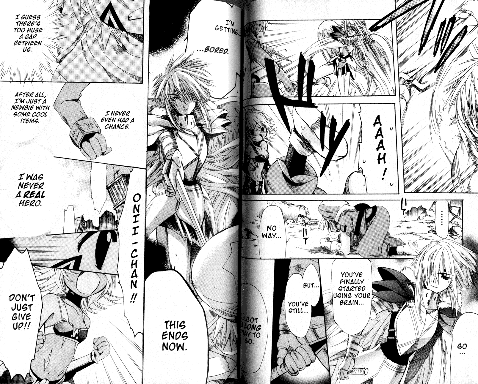 .hack//Tasogare no Udewa Densetsu Chapter 20 page 5 - Chapter 20: Attributes of a Hero