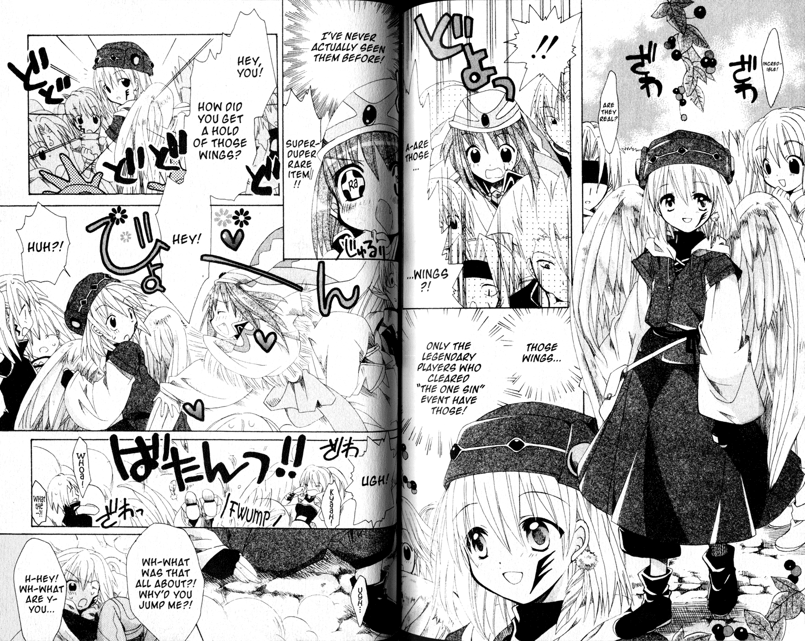 .hack//Tasogare no Udewa Densetsu Chapter 21.5 page 3 - Chapter 21.5: .hack//Rare Hunter - Here Comes Mirille-chan!