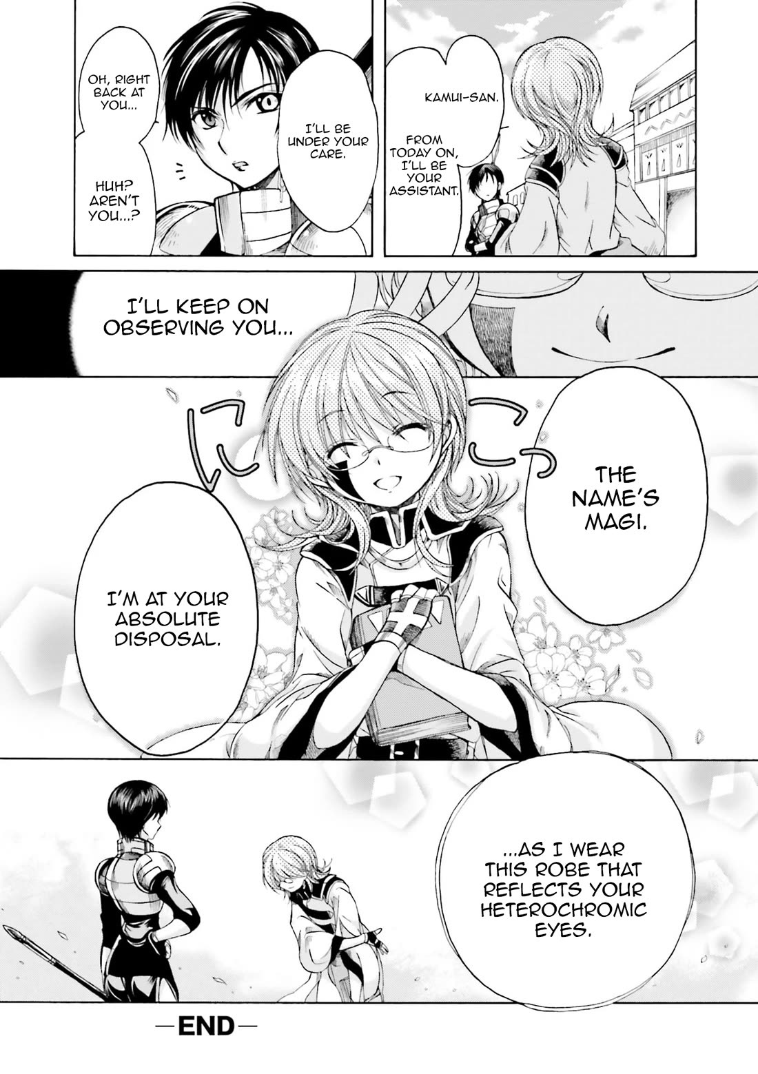 .hack//Tasogare no Udewa Densetsu Chapter 21.8 page 10 - Chapter 21.8: What's Reflected upon the Green Robe