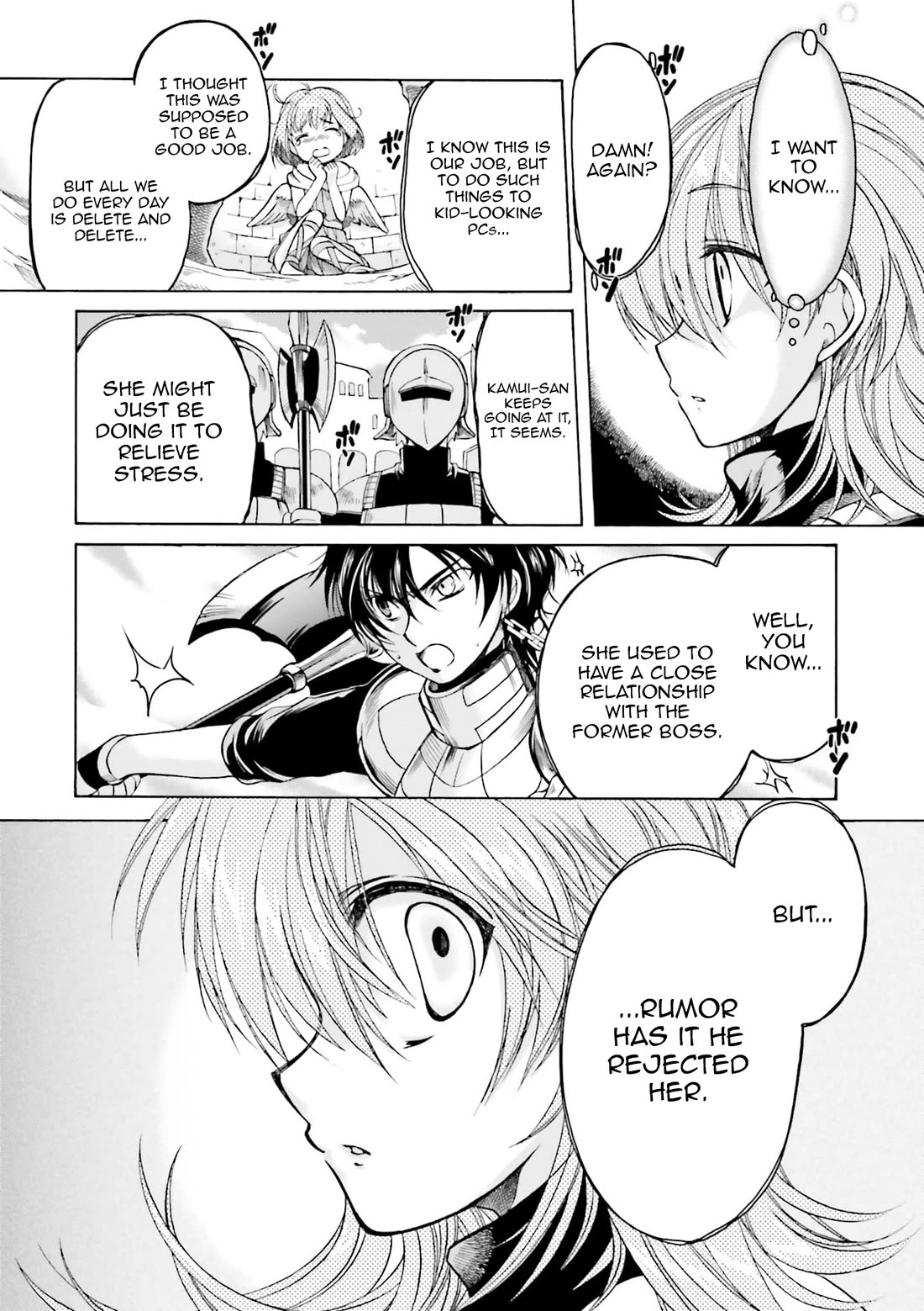 .hack//Tasogare no Udewa Densetsu Chapter 21.8 page 7 - Chapter 21.8: What's Reflected upon the Green Robe