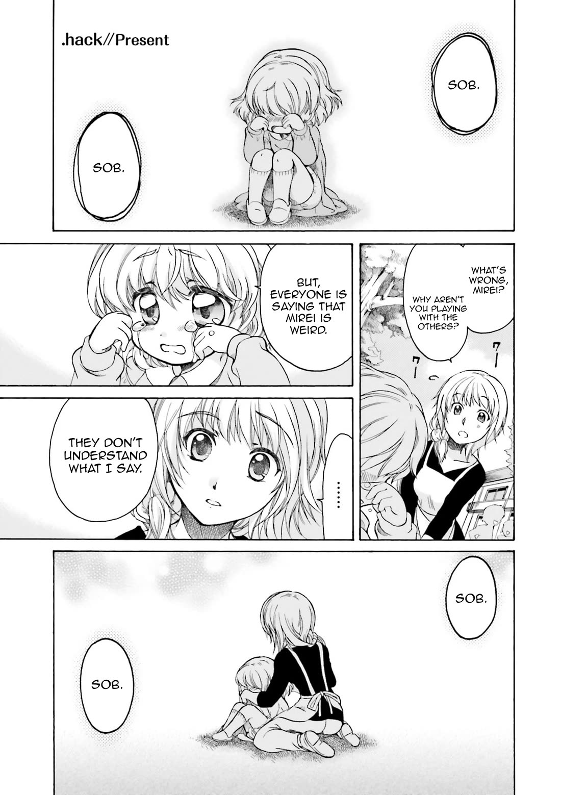 .hack//Tasogare no Udewa Densetsu Chapter 21.9 page 1 - Chapter 21.9: Present: From a Mother to her Daughter