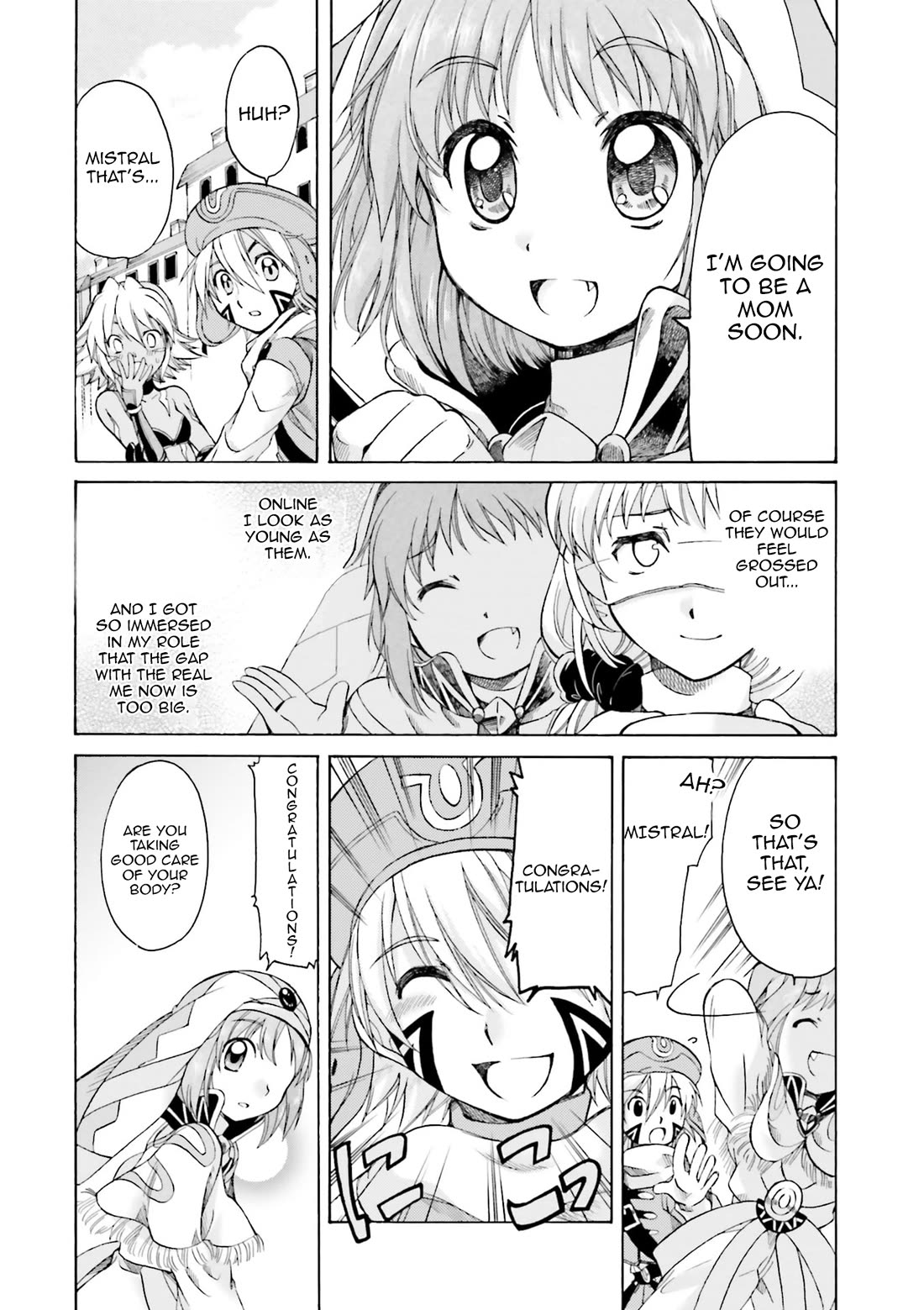 .hack//Tasogare no Udewa Densetsu Chapter 21.9 page 14 - Chapter 21.9: Present: From a Mother to her Daughter