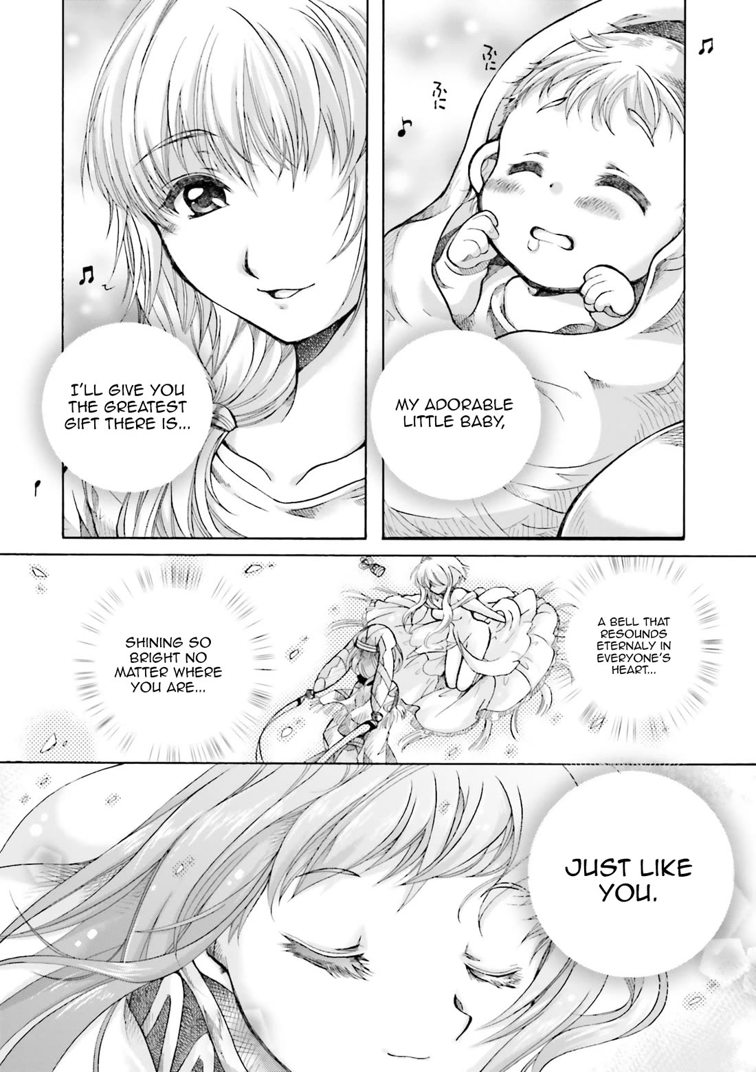 .hack//Tasogare no Udewa Densetsu Chapter 21.9 page 22 - Chapter 21.9: Present: From a Mother to her Daughter