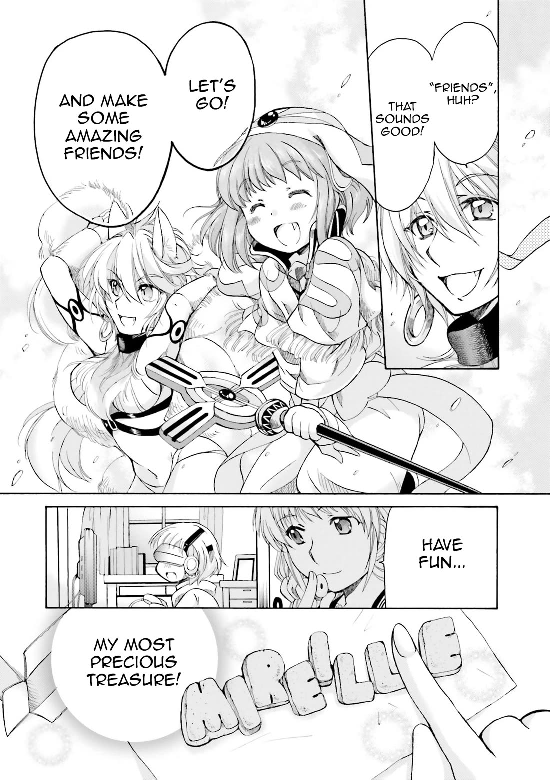 .hack//Tasogare no Udewa Densetsu Chapter 21.9 page 26 - Chapter 21.9: Present: From a Mother to her Daughter