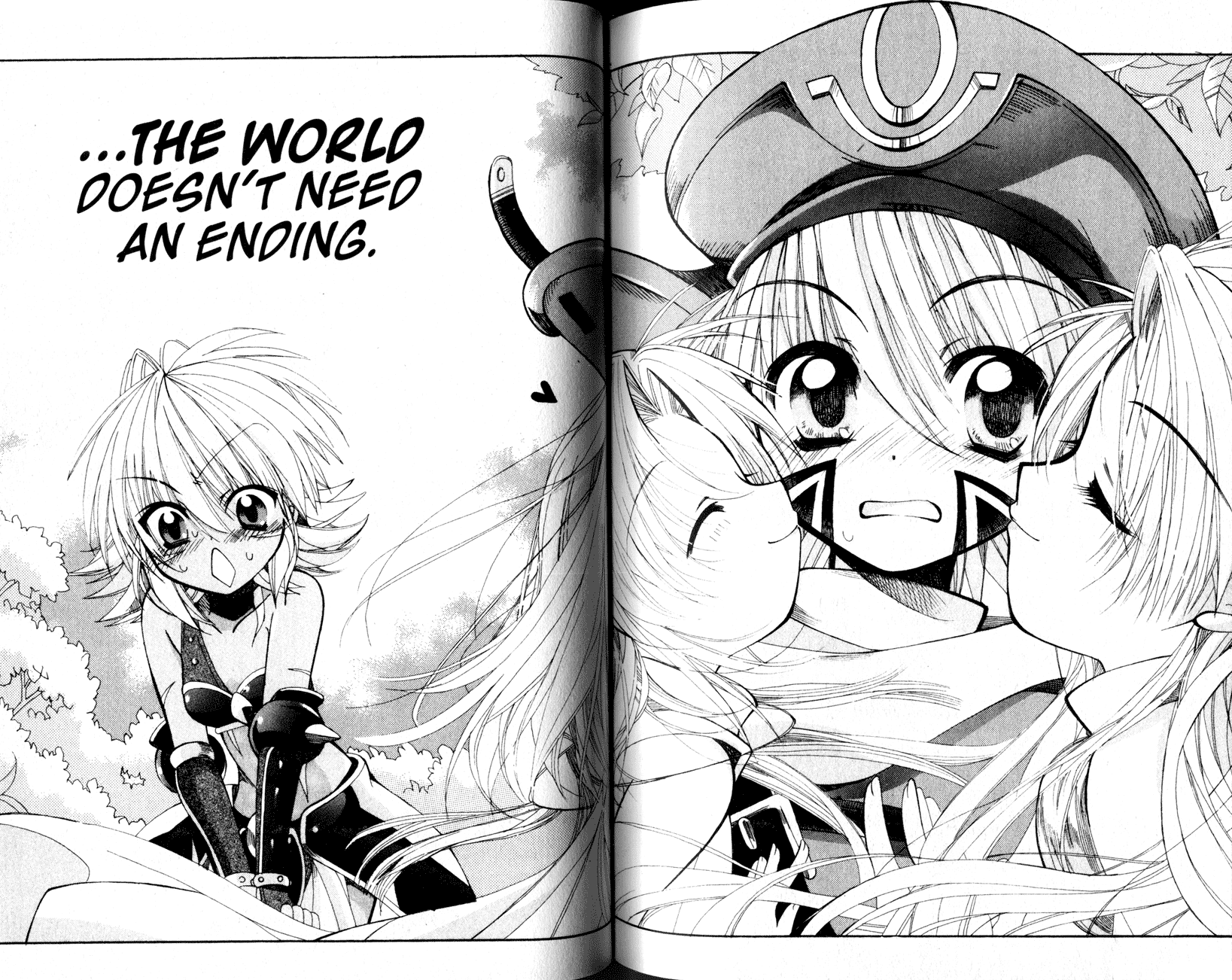 .hack//Tasogare no Udewa Densetsu Chapter 21 page 12 - Chapter 21: Attributes of a Hero [END]