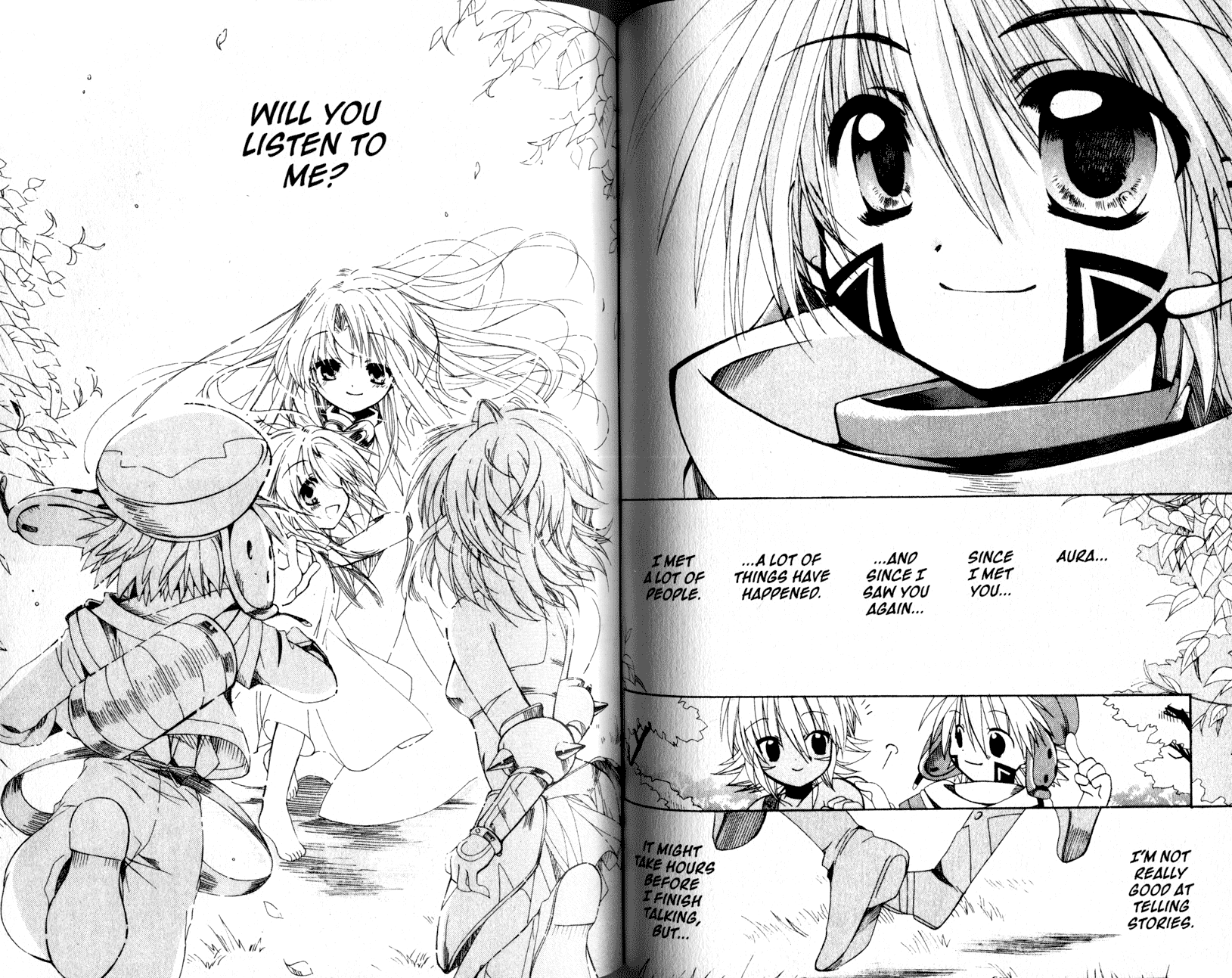 .hack//Tasogare no Udewa Densetsu Chapter 21 page 7 - Chapter 21: Attributes of a Hero [END]
