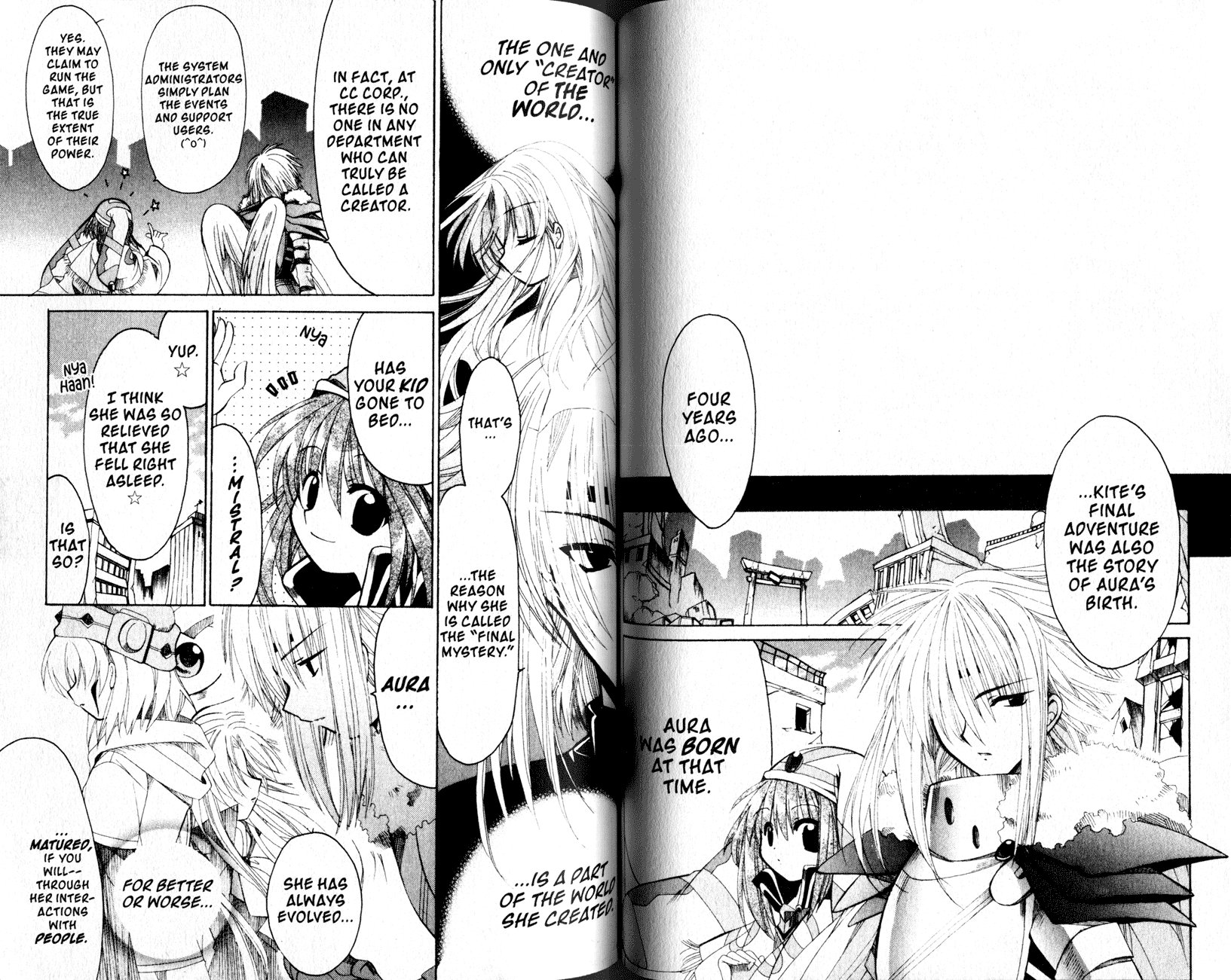 .hack//Tasogare no Udewa Densetsu Chapter 21 page 8 - Chapter 21: Attributes of a Hero [END]