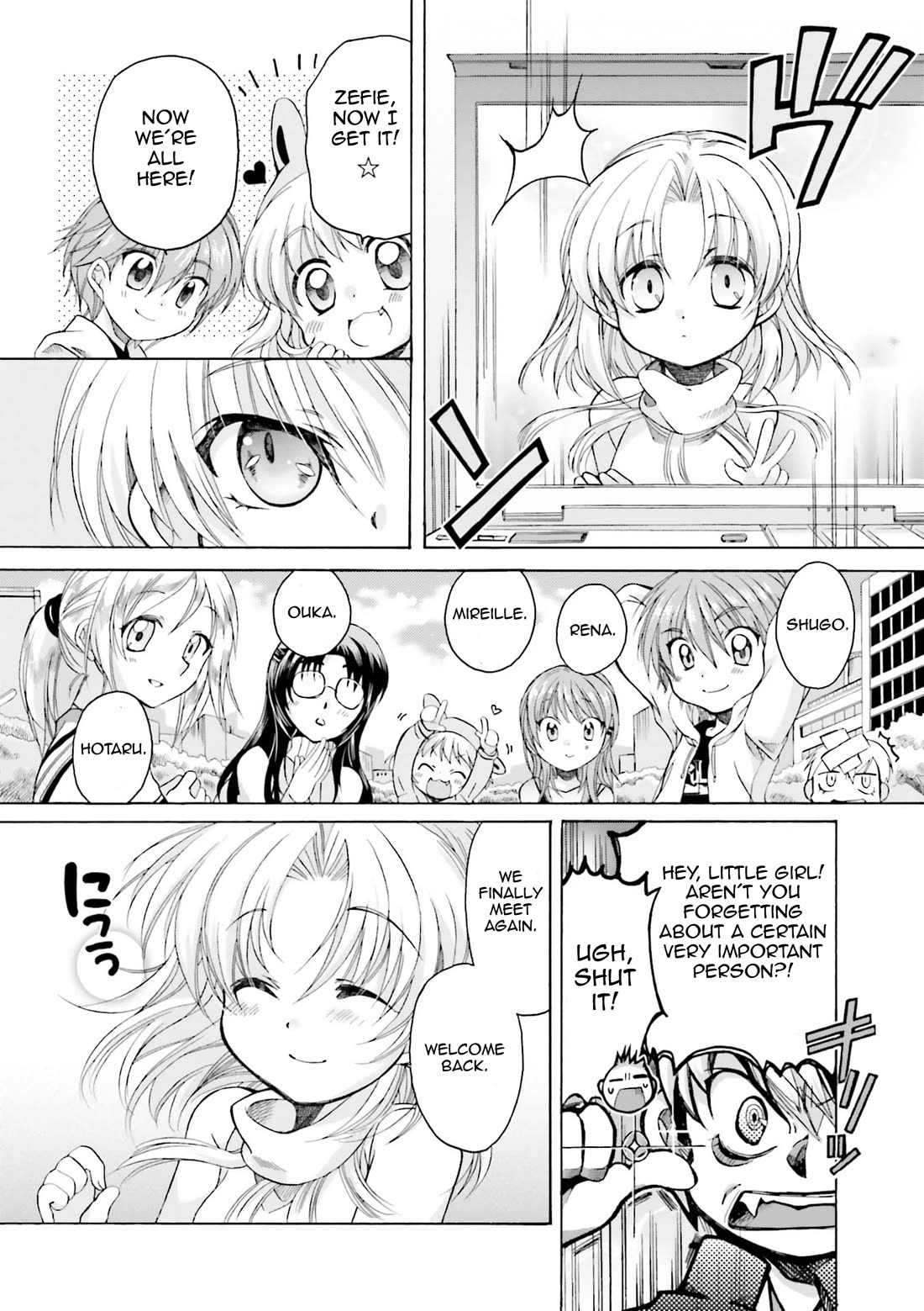 .hack//Tasogare no Udewa Densetsu Chapter 22 page 11 - Chapter 22: Logout Graduation