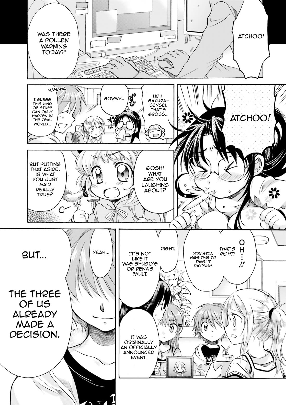 .hack//Tasogare no Udewa Densetsu Chapter 22 page 14 - Chapter 22: Logout Graduation