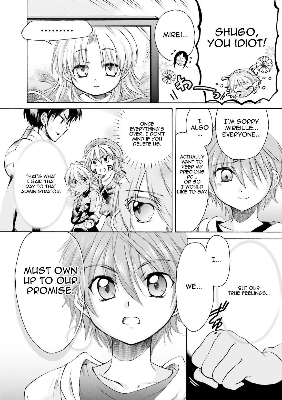 .hack//Tasogare no Udewa Densetsu Chapter 22 page 16 - Chapter 22: Logout Graduation