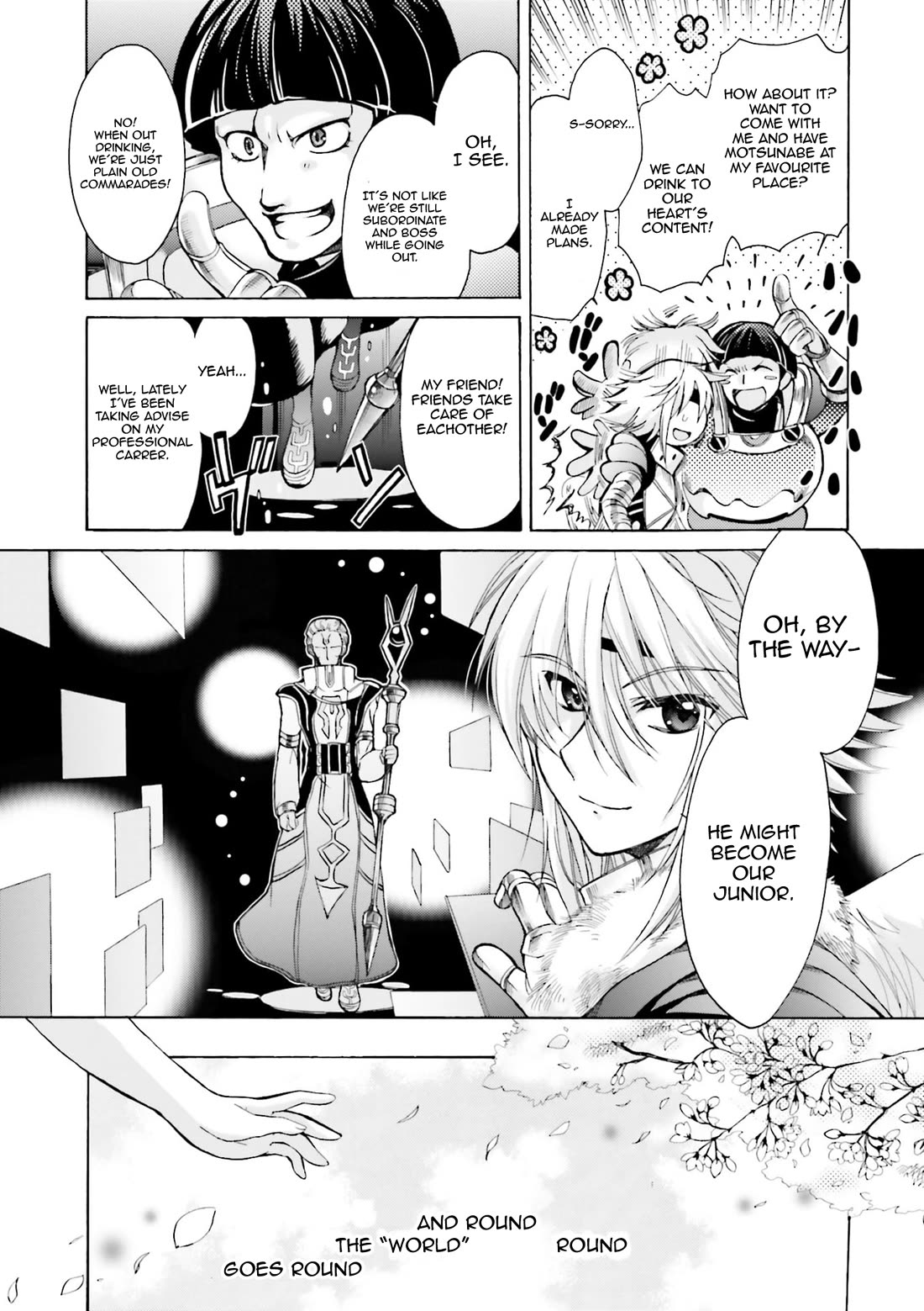 .hack//Tasogare no Udewa Densetsu Chapter 22 page 23 - Chapter 22: Logout Graduation