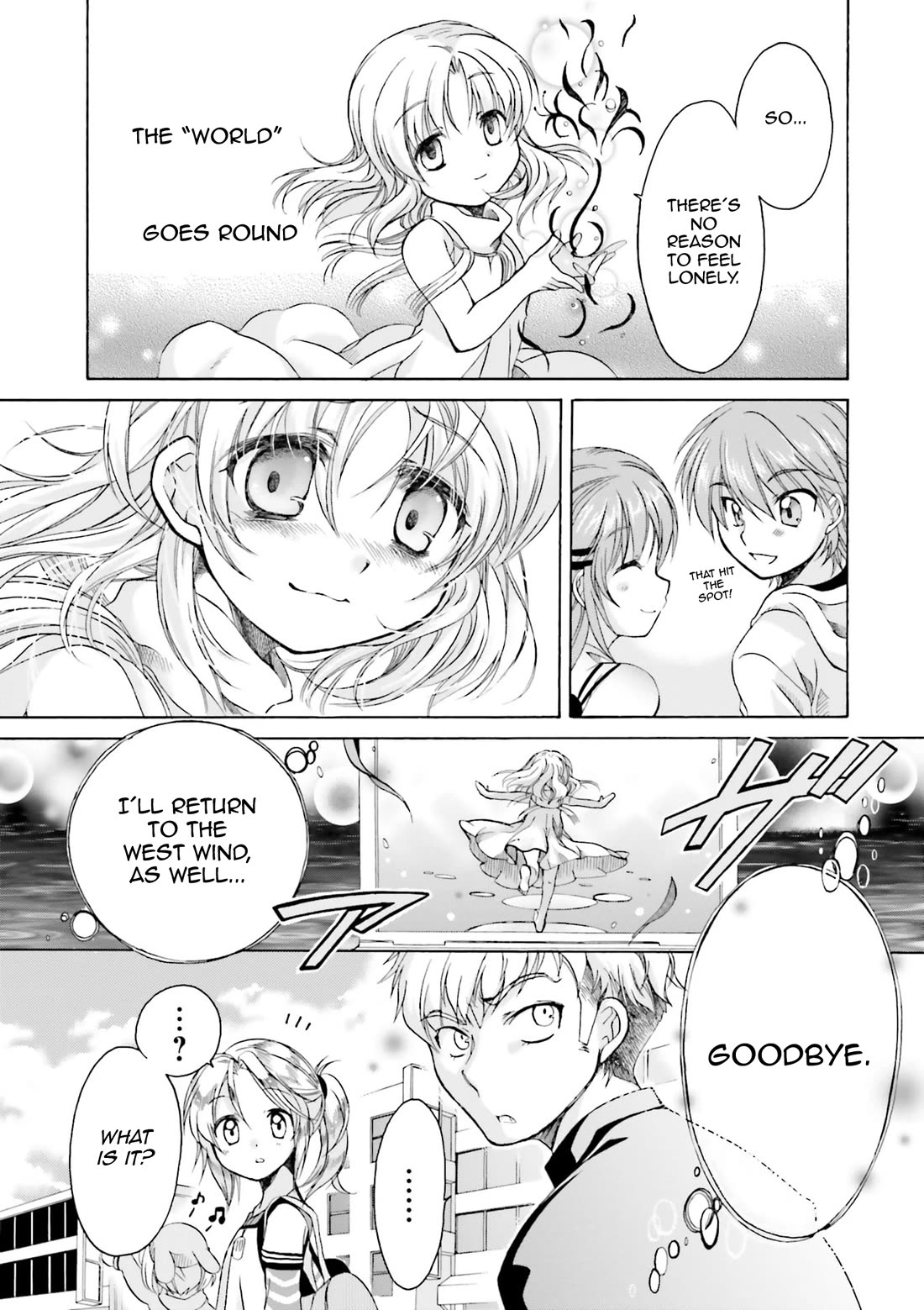 .hack//Tasogare no Udewa Densetsu Chapter 22 page 27 - Chapter 22: Logout Graduation