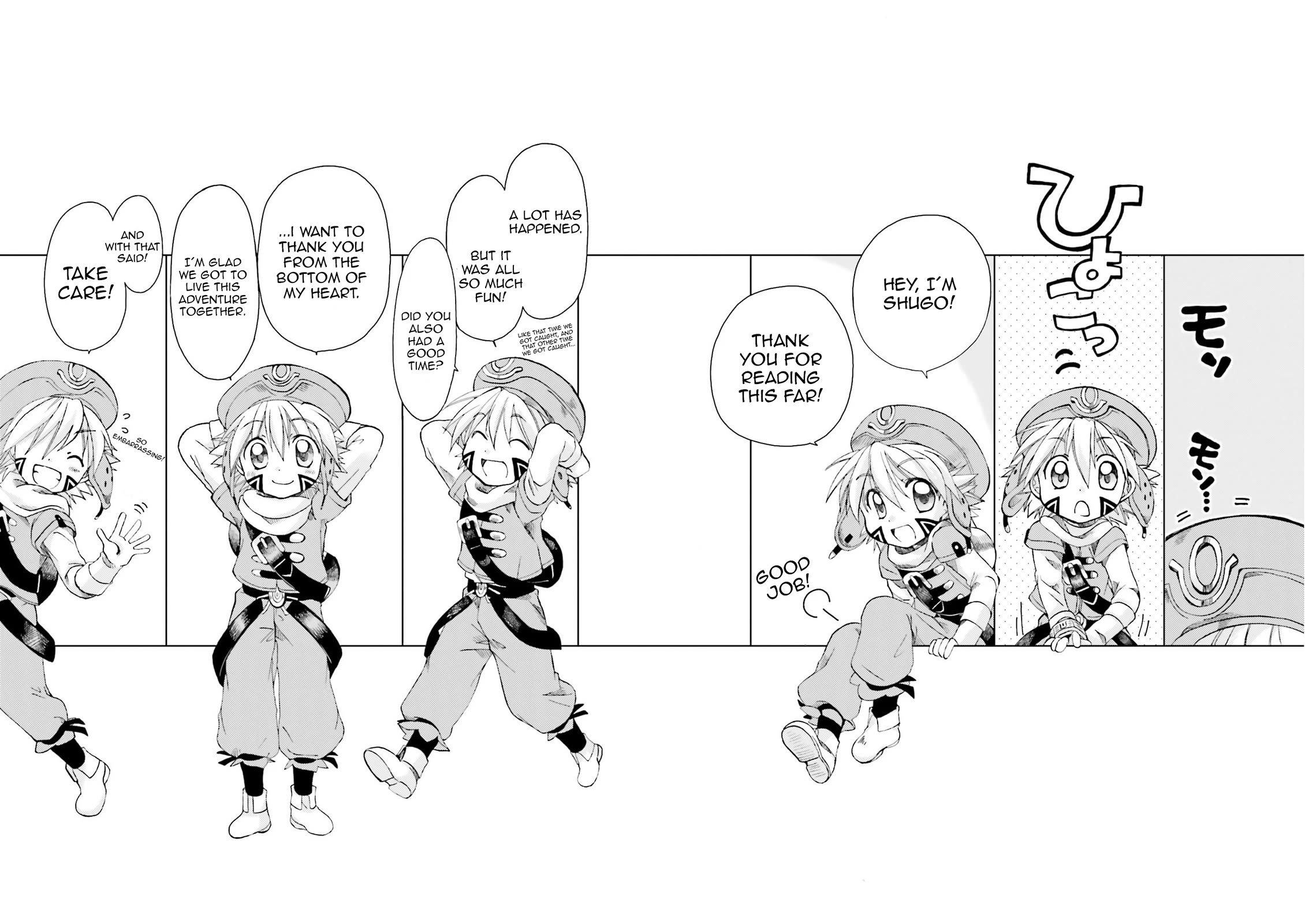 .hack//Tasogare no Udewa Densetsu Chapter 22 page 35 - Chapter 22: Logout Graduation