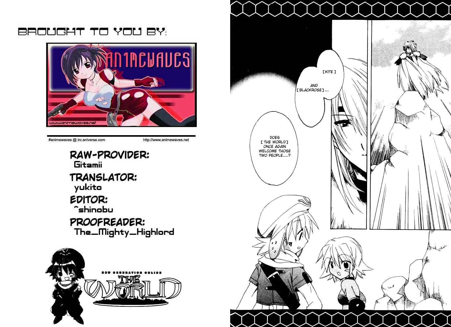 .hack//Tasogare no Udewa Densetsu Chapter 3 page 1 - Chapter 3