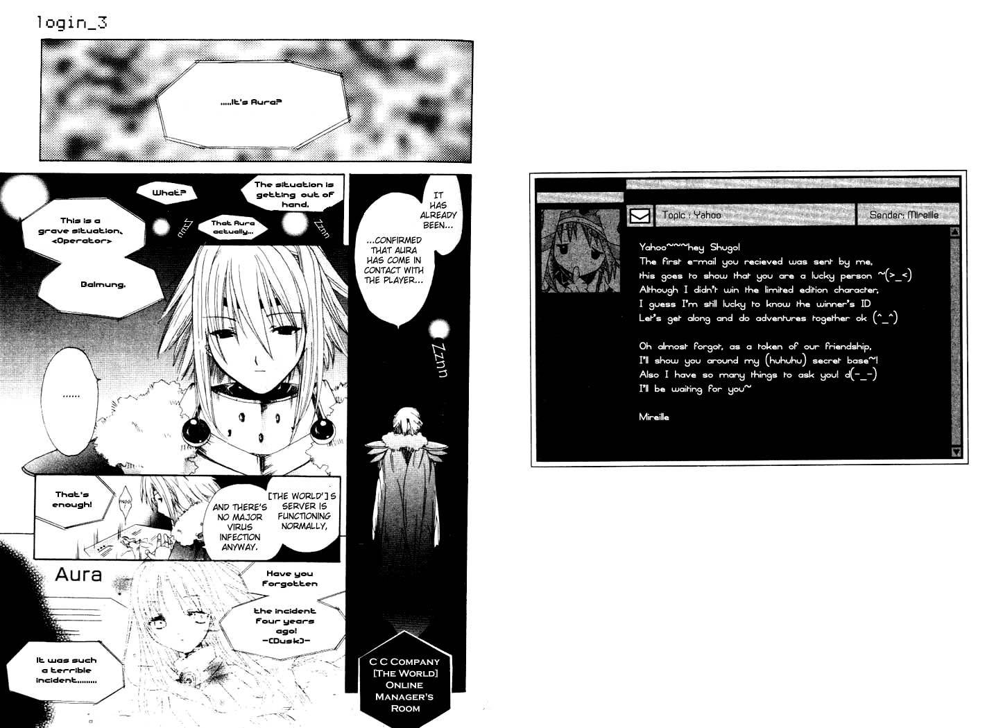 .hack//Tasogare no Udewa Densetsu Chapter 3 page 2 - Chapter 3