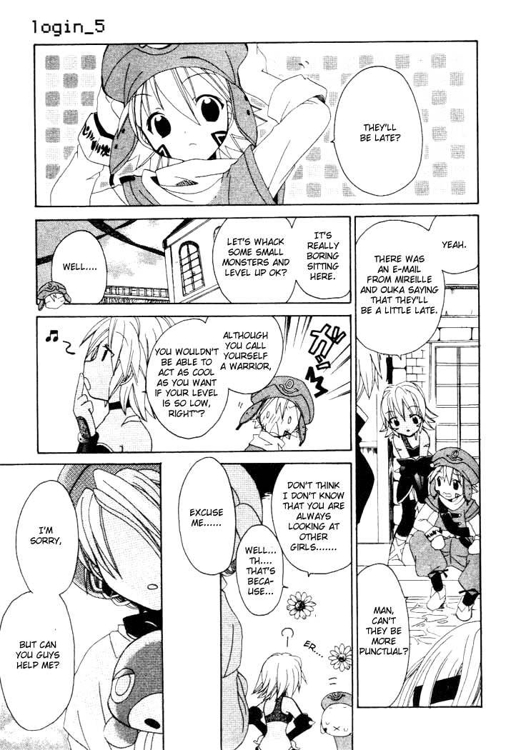 .hack//Tasogare no Udewa Densetsu Chapter 5 page 3 - Chapter 5