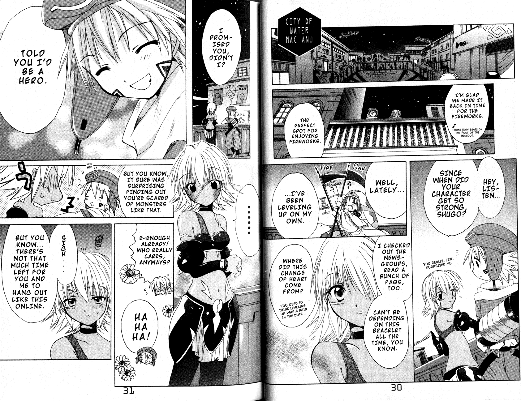 .hack//Tasogare no Udewa Densetsu Chapter 7 page 17 - Chapter 7: A Passing Shower