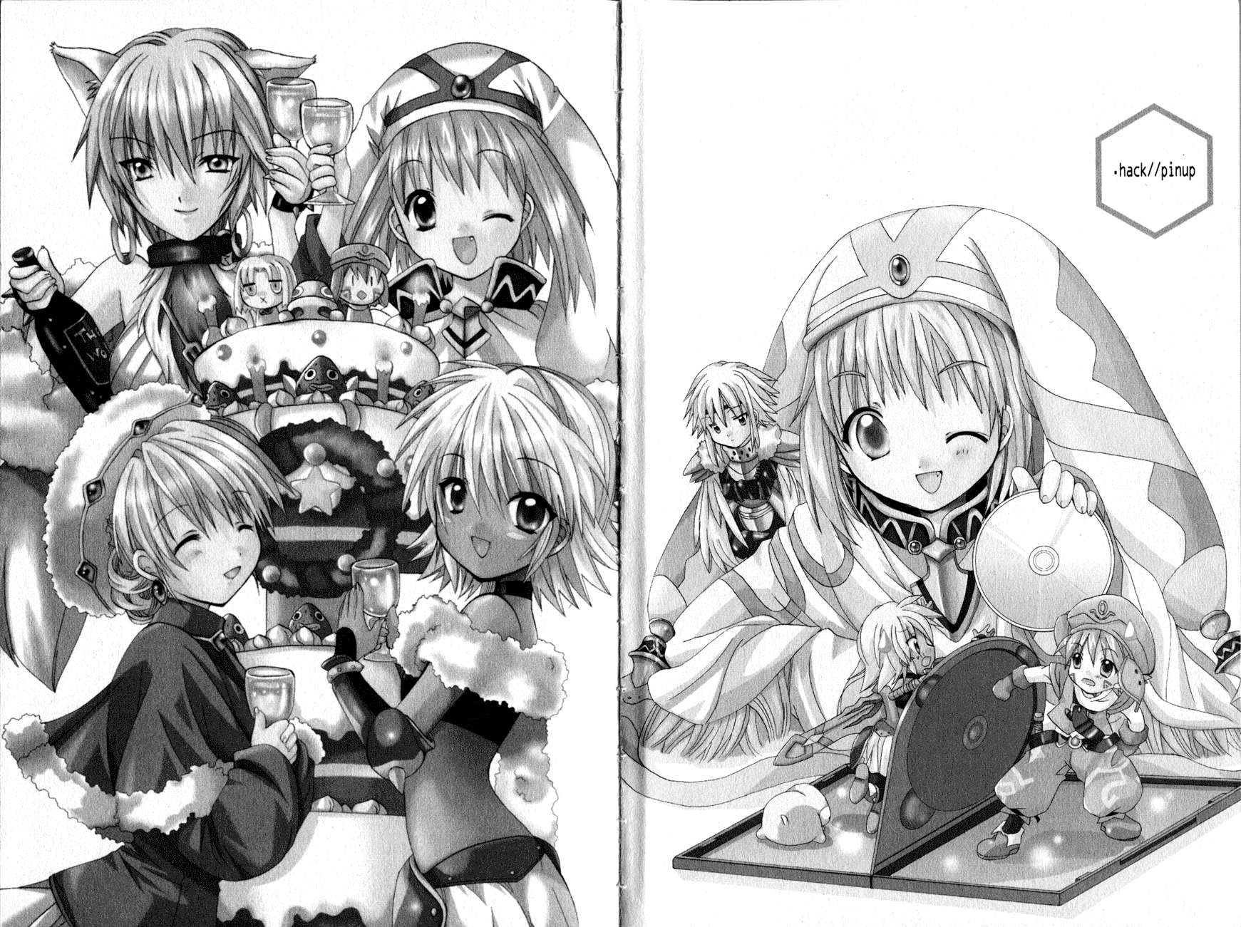.hack//Tasogare no Udewa Densetsu Chapter 7 page 4 - Chapter 7: A Passing Shower