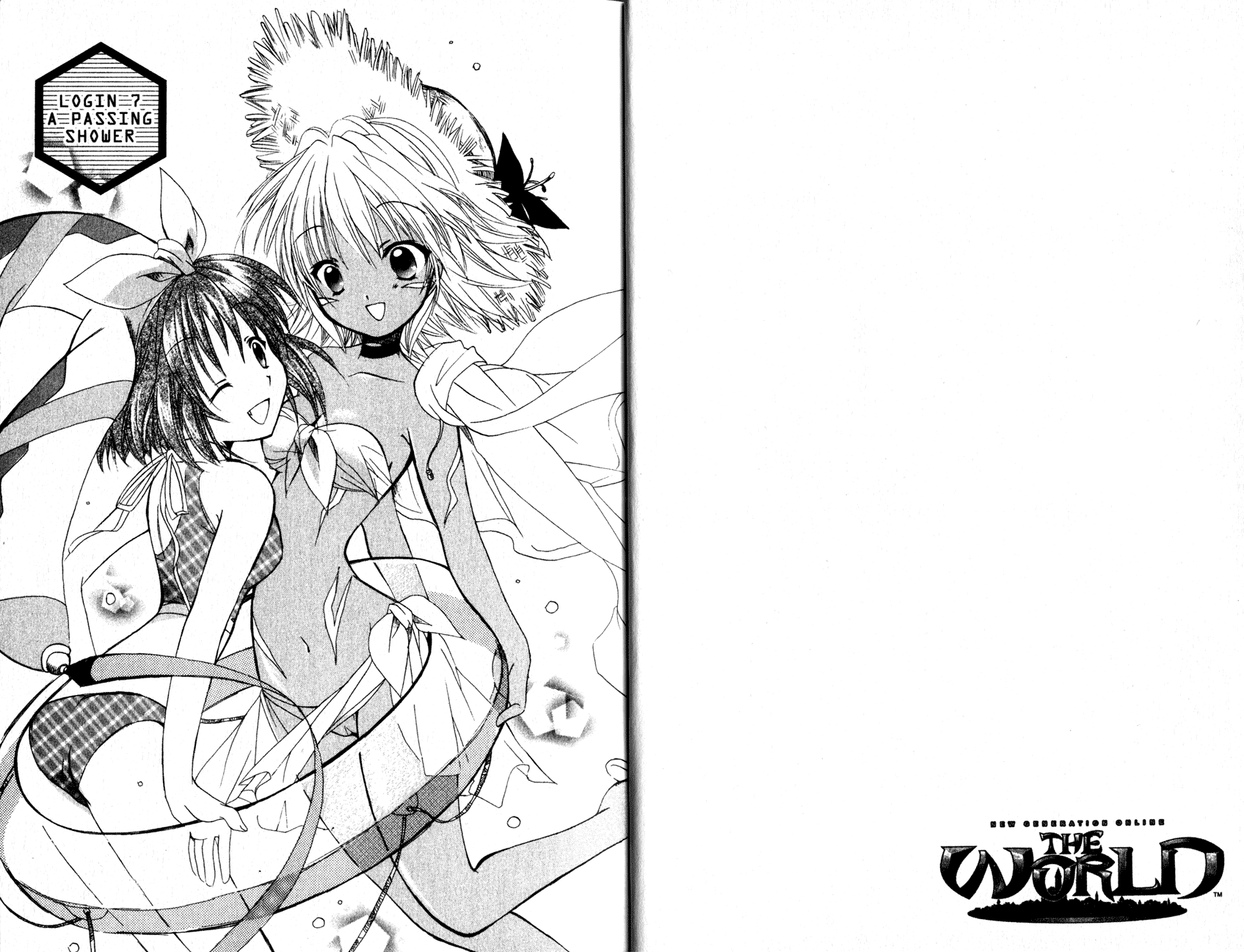 .hack//Tasogare no Udewa Densetsu Chapter 7 page 8 - Chapter 7: A Passing Shower