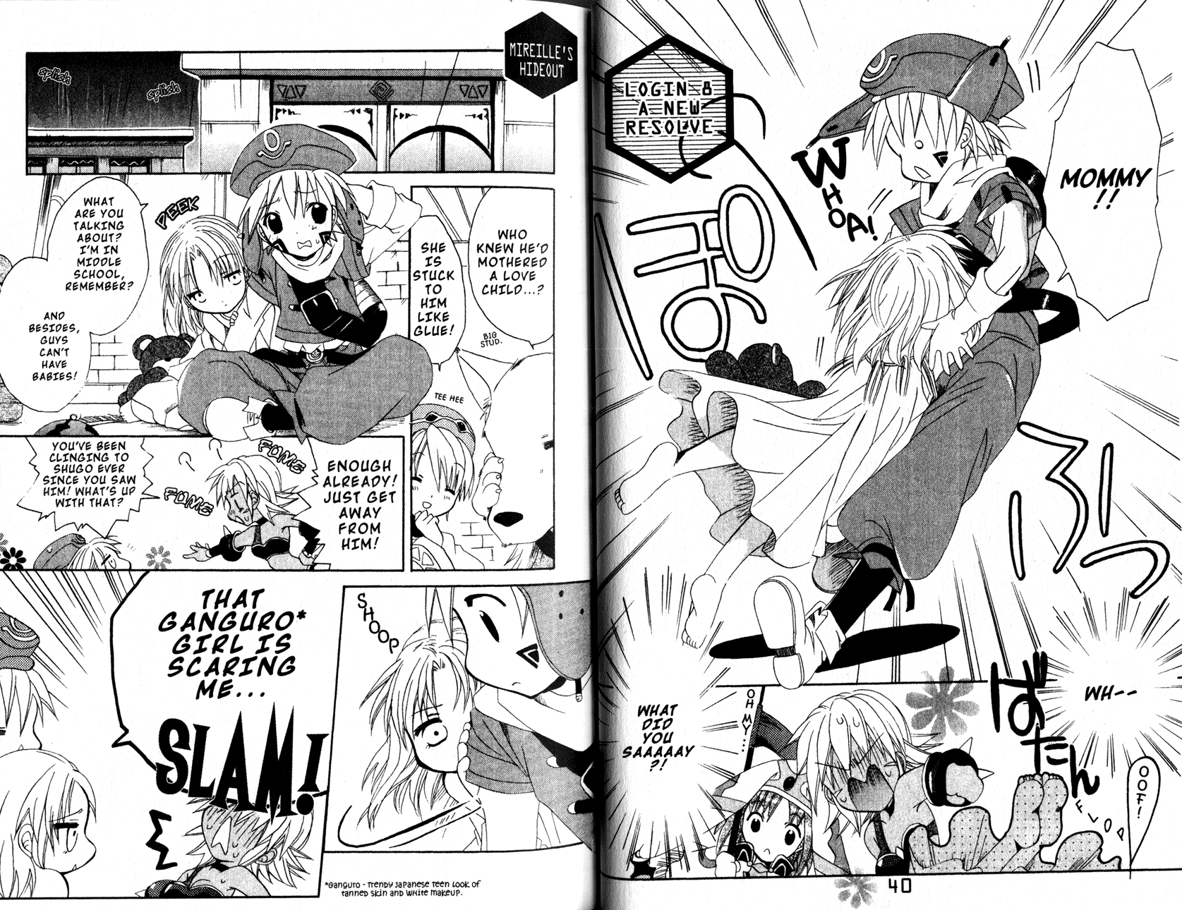 .hack//Tasogare no Udewa Densetsu Chapter 8 page 1 - Chapter 8: A New Resolve