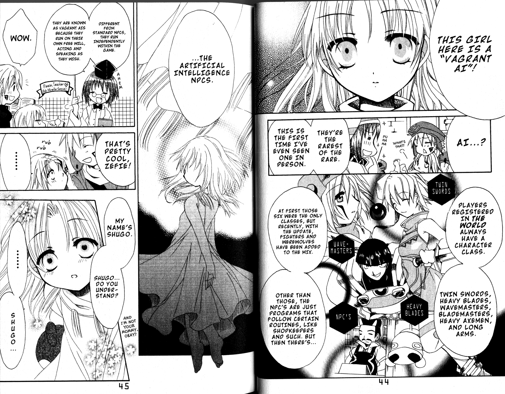 .hack//Tasogare no Udewa Densetsu Chapter 8 page 3 - Chapter 8: A New Resolve