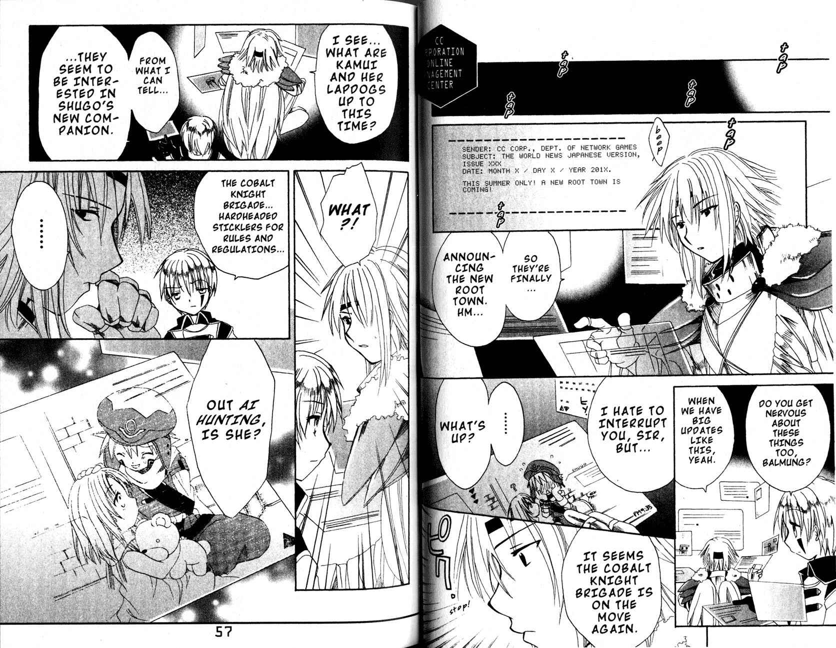 .hack//Tasogare no Udewa Densetsu Chapter 8 page 9 - Chapter 8: A New Resolve