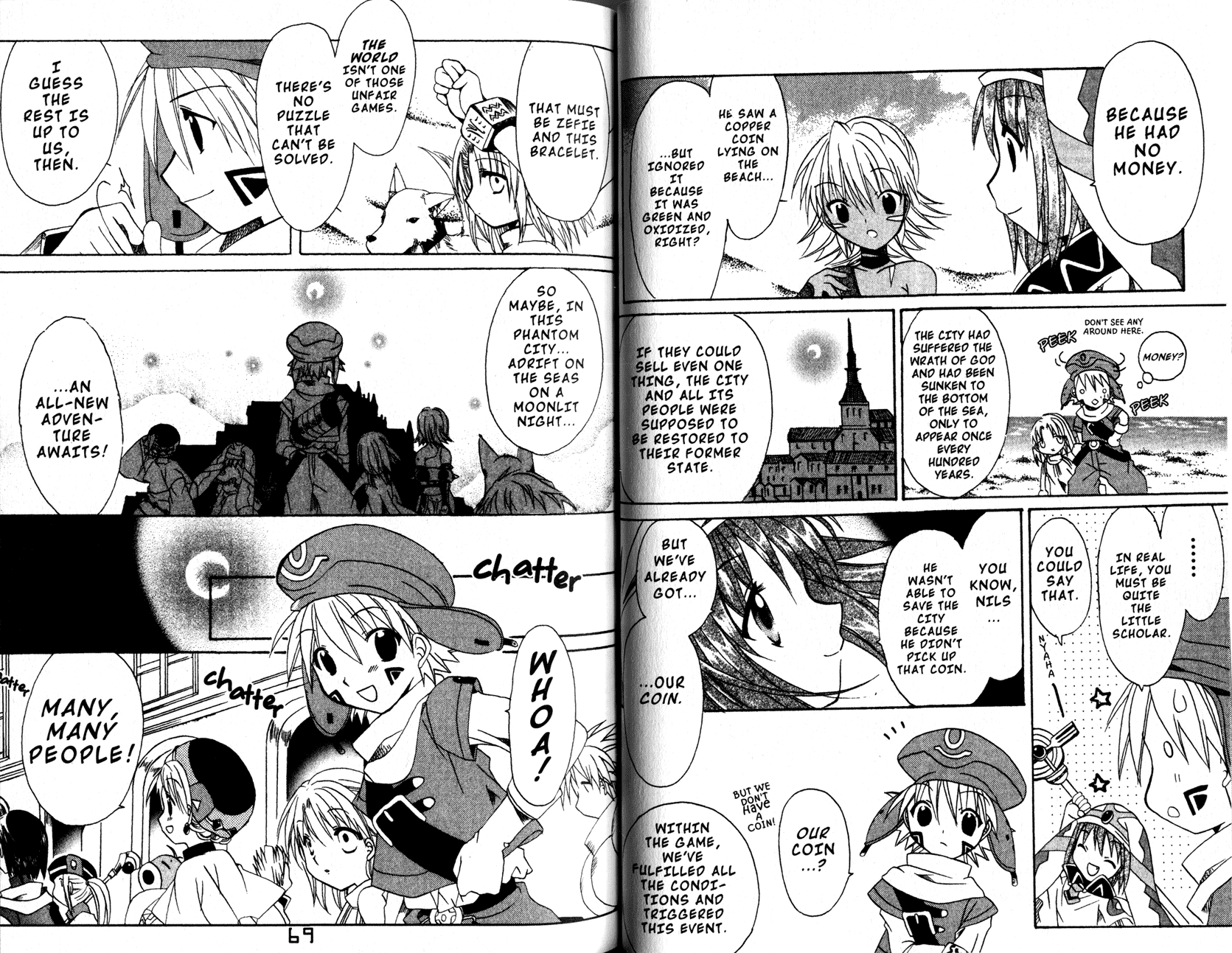 .hack//Tasogare no Udewa Densetsu Chapter 9 page 2 - Chapter 9: ON/OFF Coin