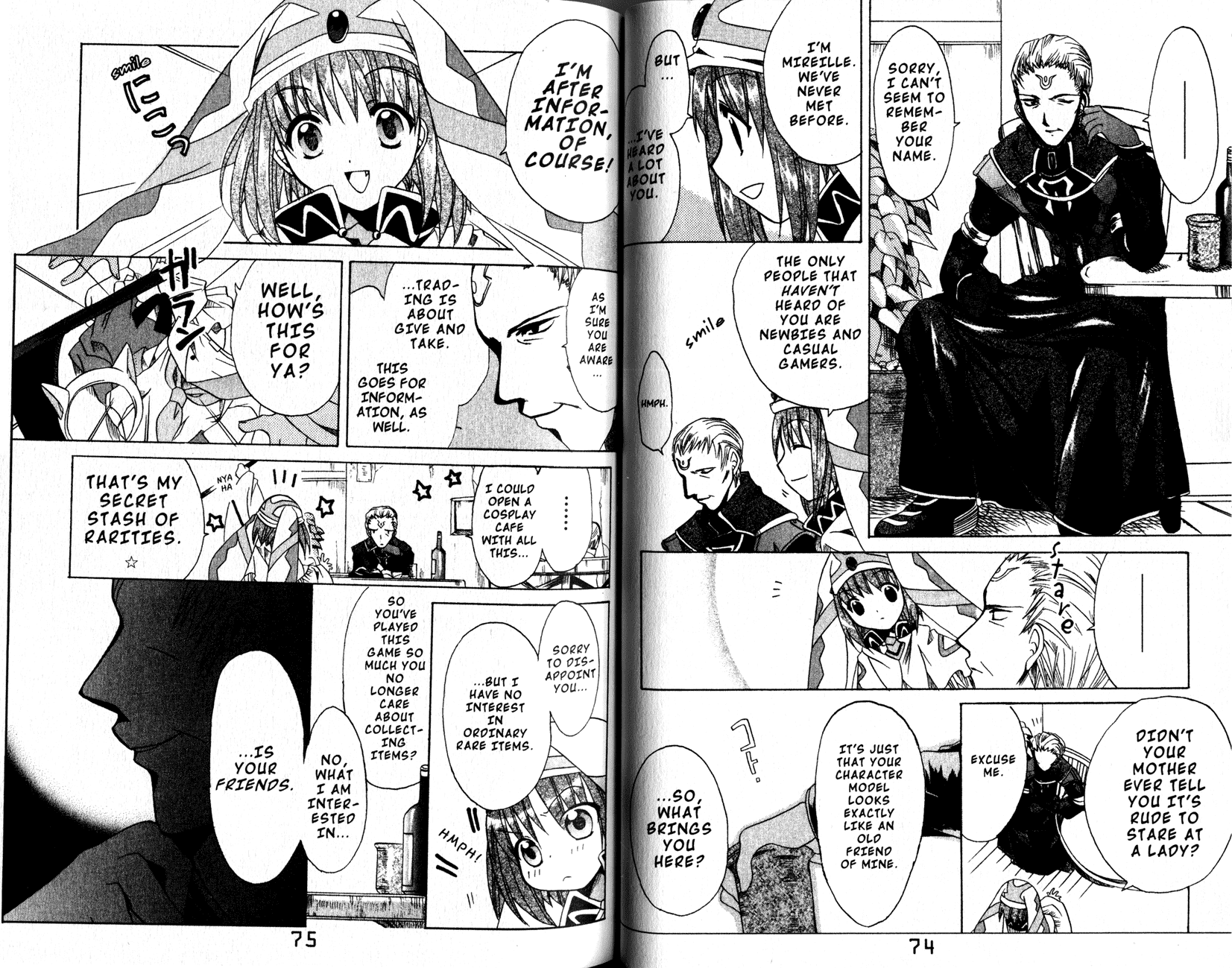 .hack//Tasogare no Udewa Densetsu Chapter 9 page 5 - Chapter 9: ON/OFF Coin