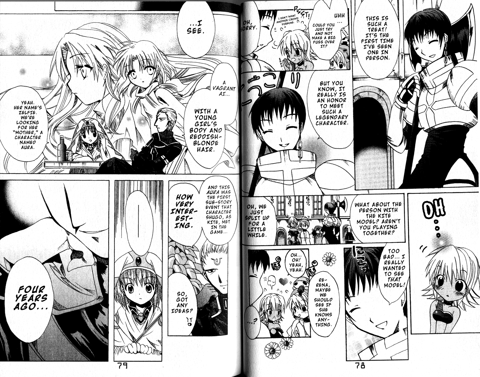 .hack//Tasogare no Udewa Densetsu Chapter 9 page 7 - Chapter 9: ON/OFF Coin