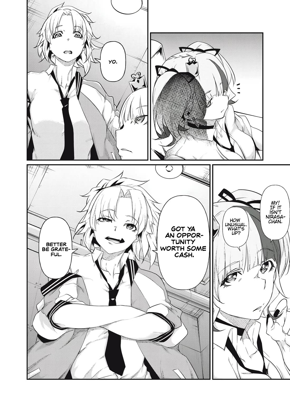 Hacking Ghost: A School Where Only Your Body has Value Chapter 4 page 6 - Chapter 4