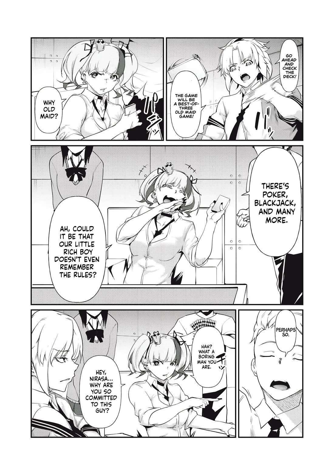 Hacking Ghost: A School Where Only Your Body has Value Chapter 5 page 5 - Chapter 5