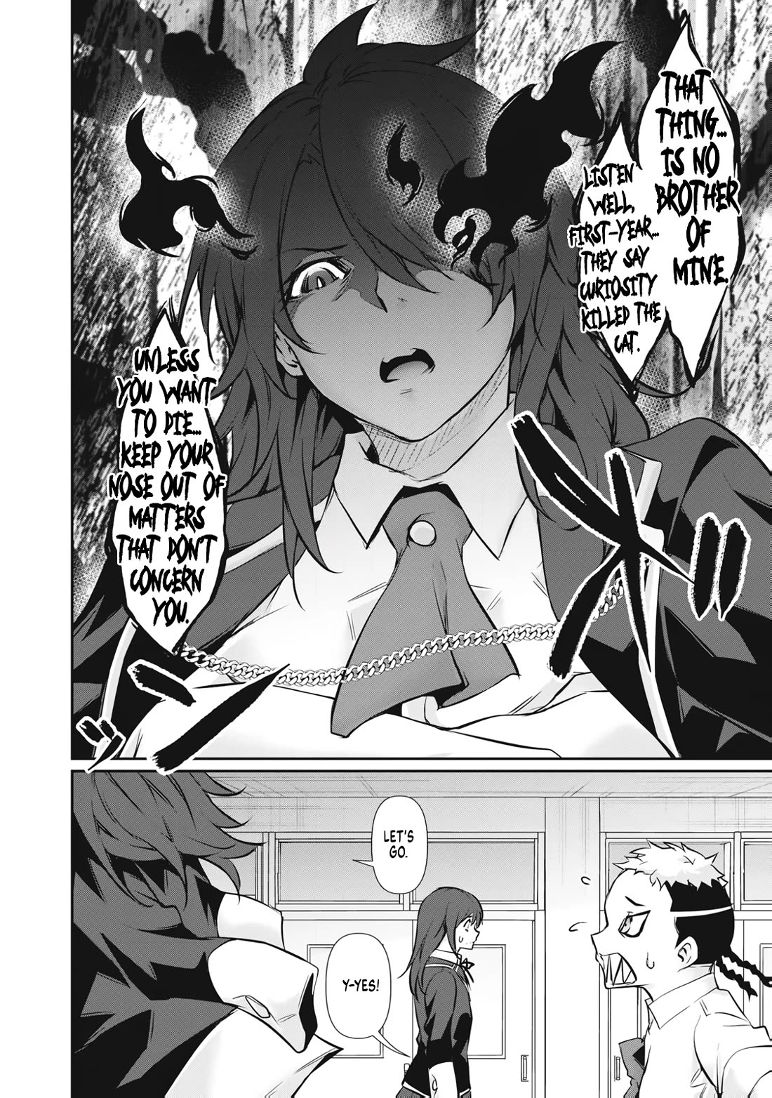 Hacking Ghost: A School Where Only Your Body has Value Chapter 68 page 8 - Chapter 68: The Strongest Woman vs. the Strongest Woman