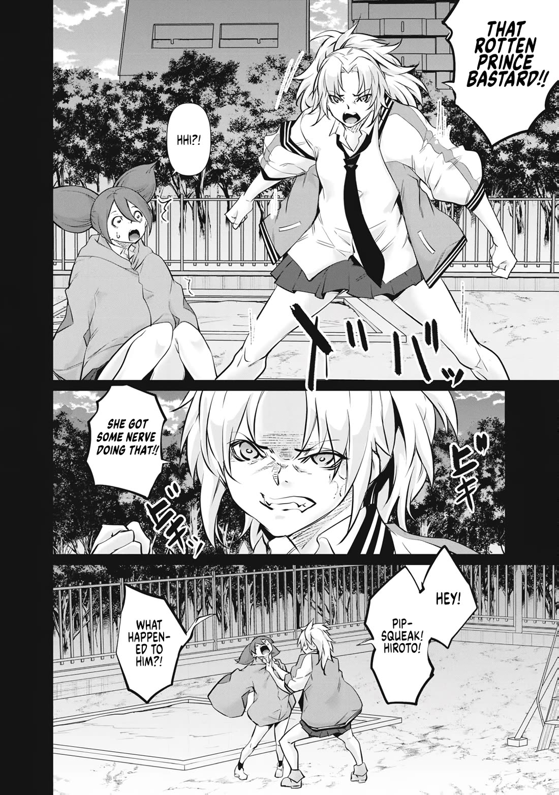 Hacking Ghost: A School Where Only Your Body has Value Chapter 72 page 6 - Chapter 72: The Pure-Hearted Yankee Girl