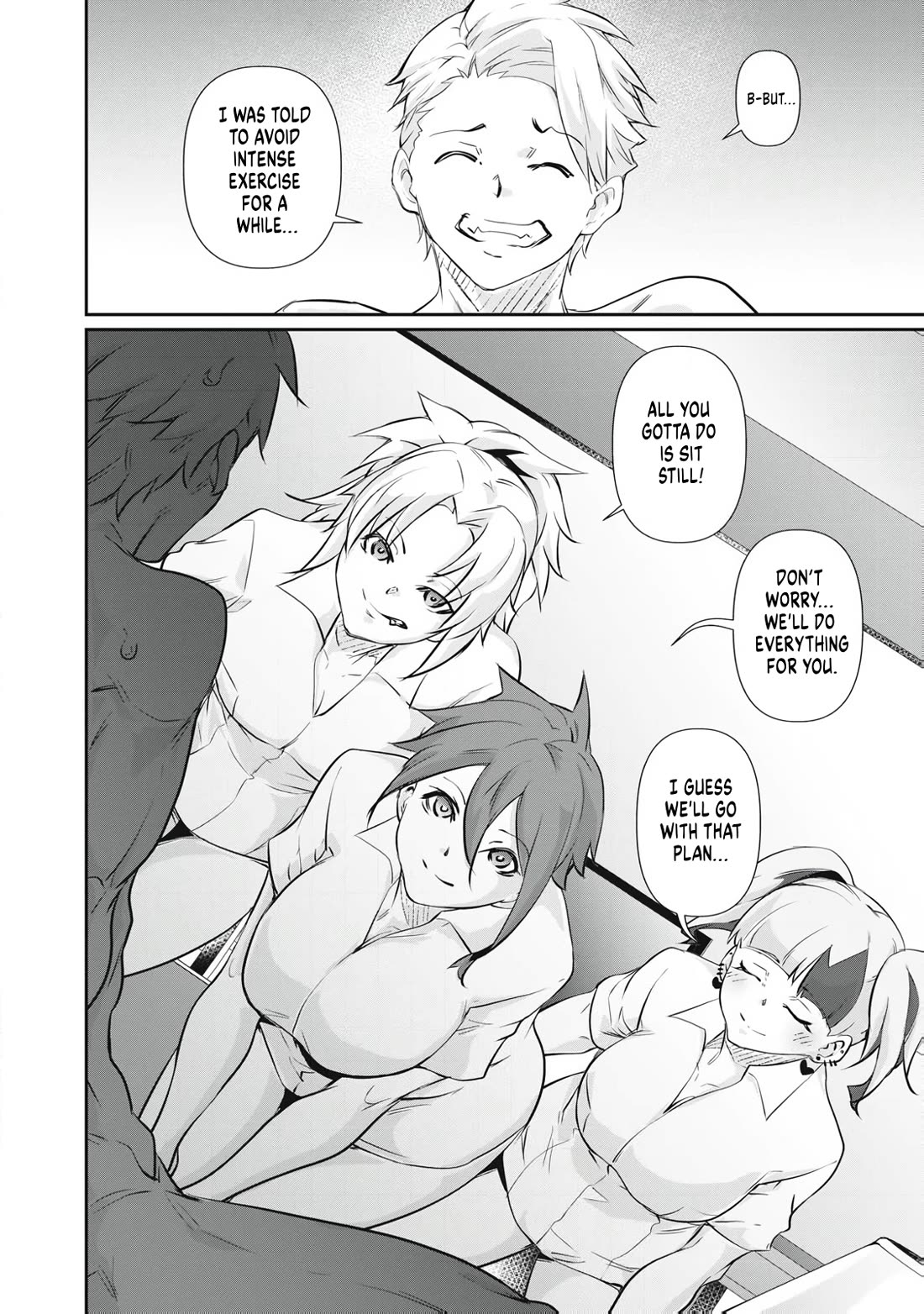Hacking Ghost: A School Where Only Your Body has Value Chapter 74 page 10 - Chapter 74: A Foursome Come True