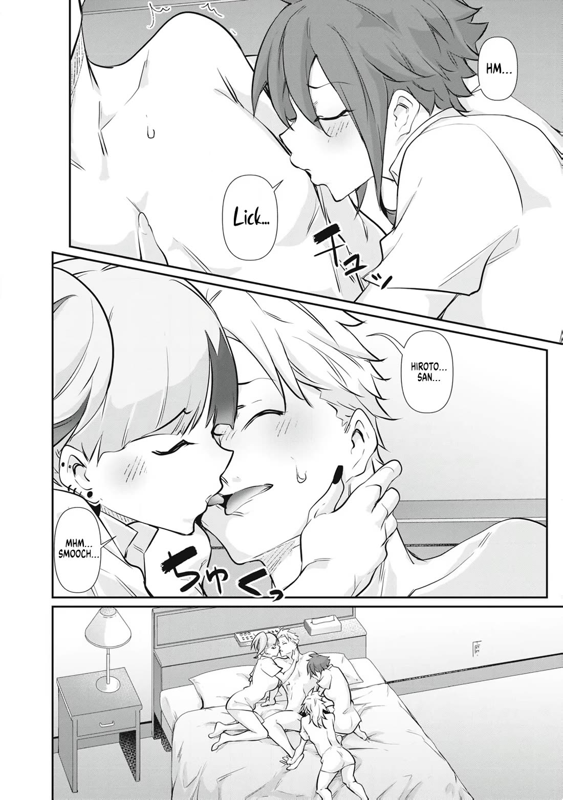 Hacking Ghost: A School Where Only Your Body has Value Chapter 74 page 12 - Chapter 74: A Foursome Come True