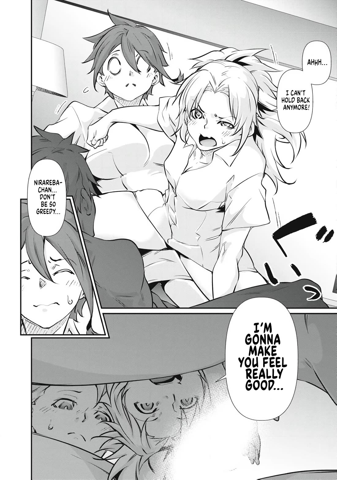 Hacking Ghost: A School Where Only Your Body has Value Chapter 74 page 14 - Chapter 74: A Foursome Come True