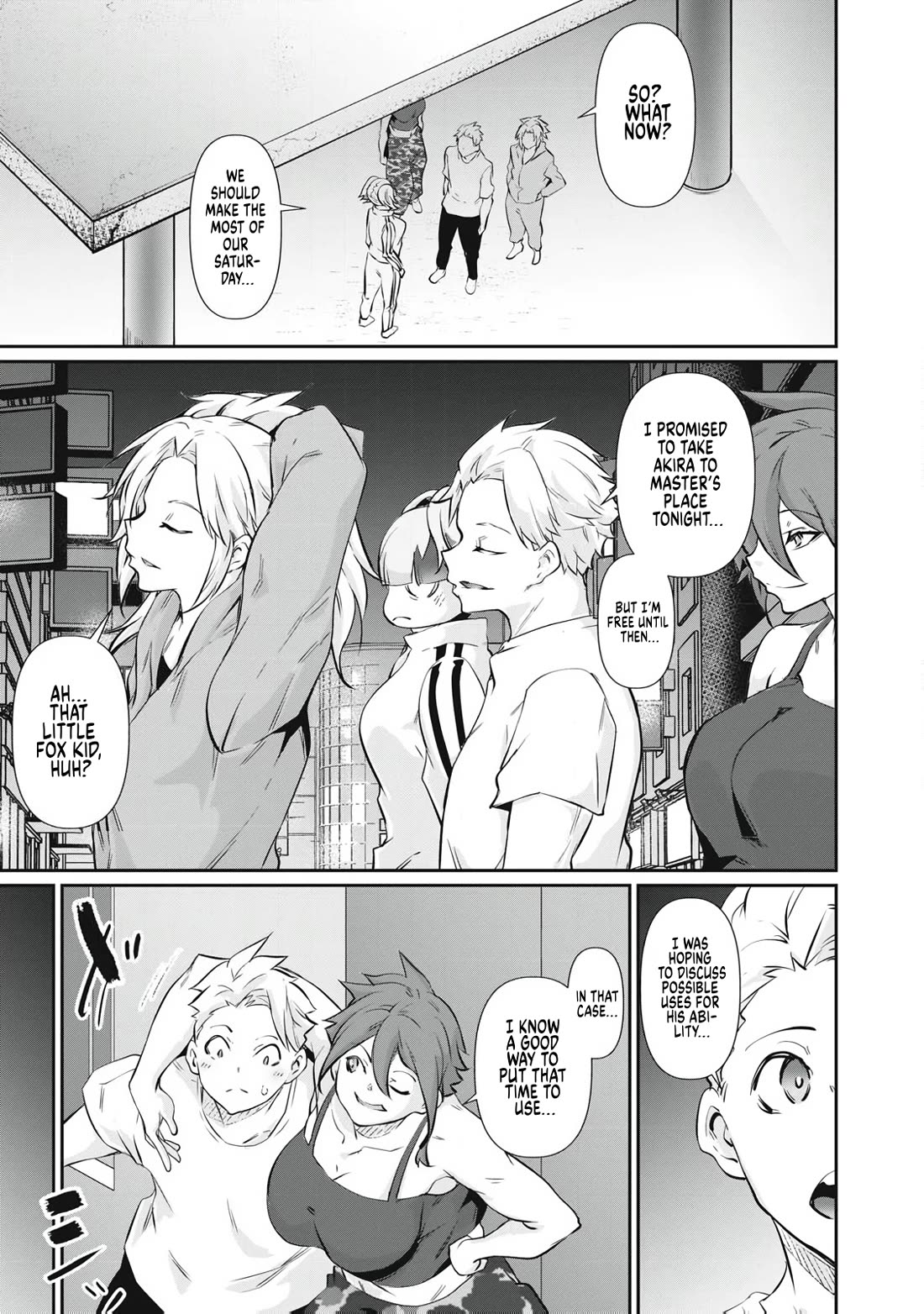 Hacking Ghost: A School Where Only Your Body has Value Chapter 74 page 7 - Chapter 74: A Foursome Come True