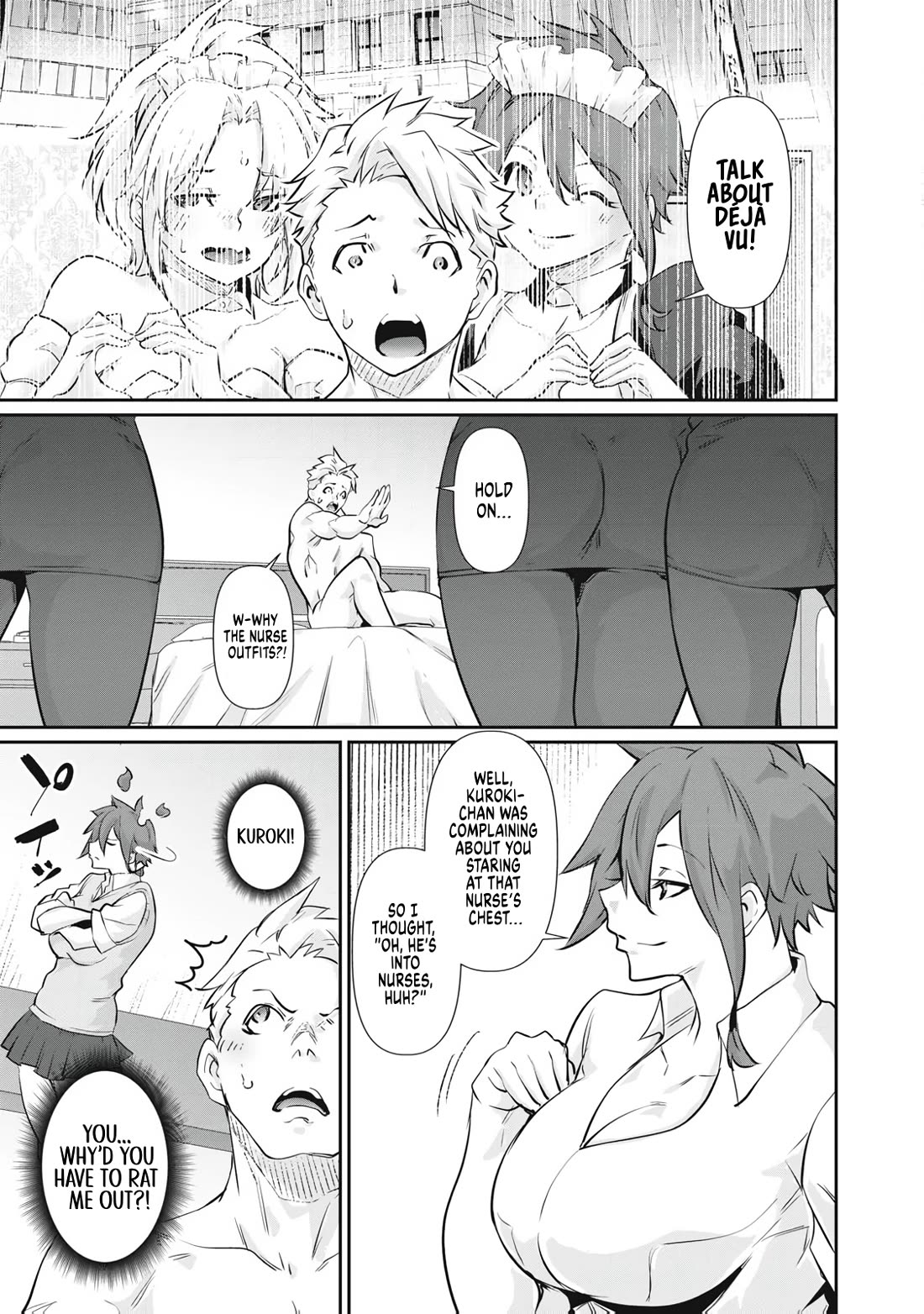 Hacking Ghost: A School Where Only Your Body has Value Chapter 74 page 9 - Chapter 74: A Foursome Come True