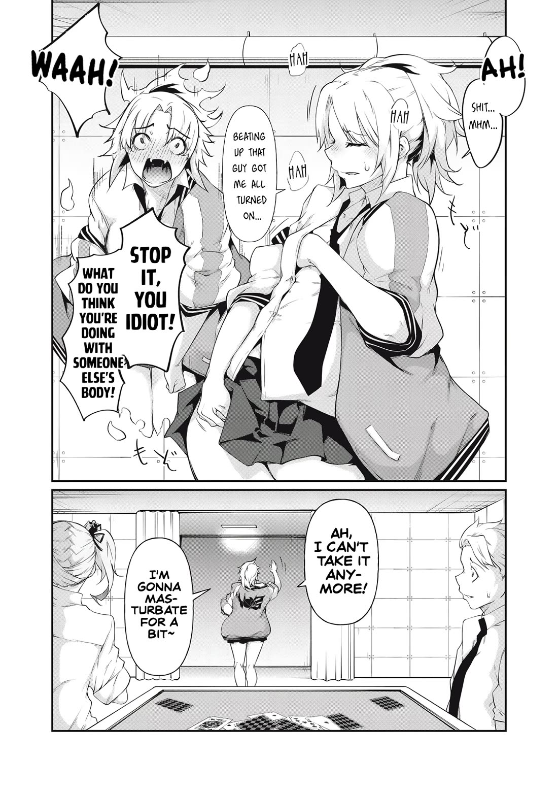 Hacking Ghost: A School Where Only Your Body has Value Chapter 8 page 6 - Chapter 8